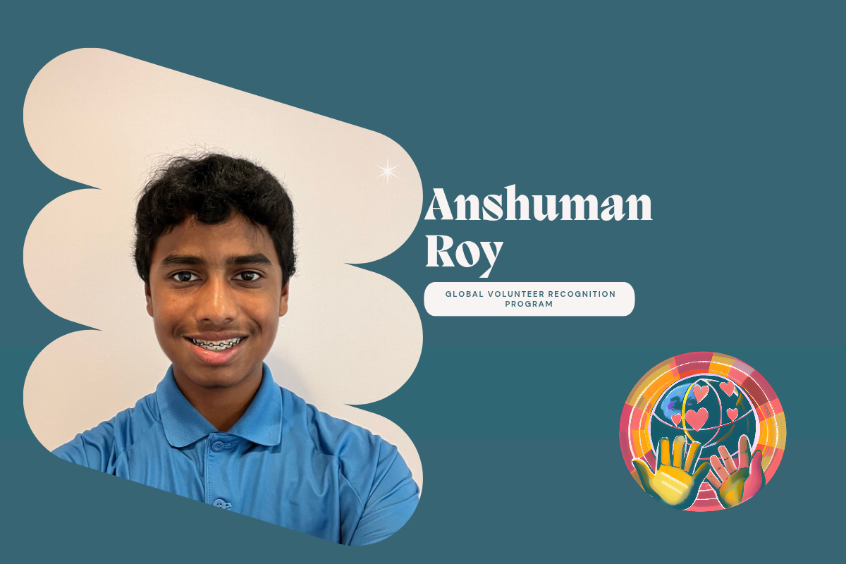 Anshuman Roy A man wearing a blue shirt