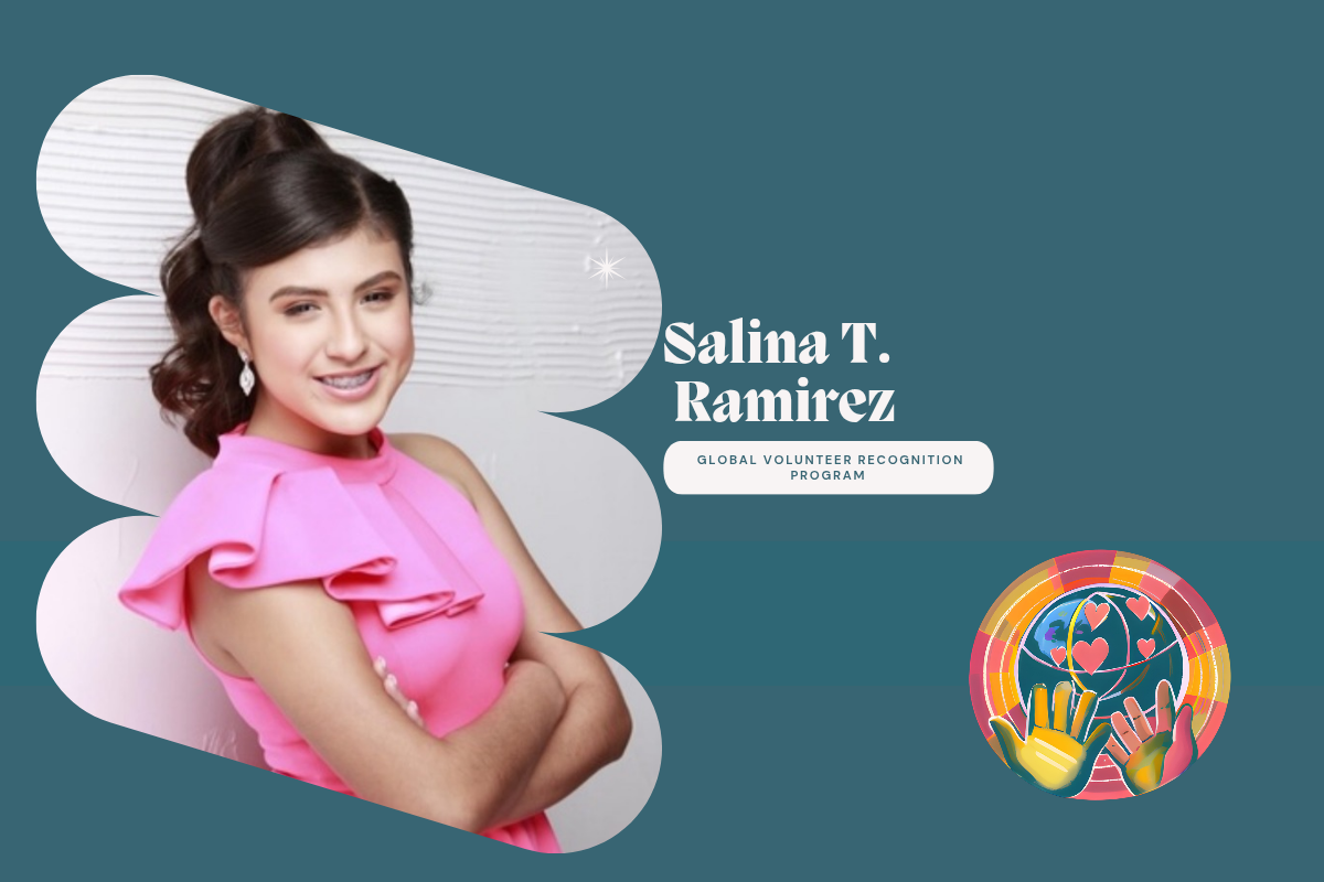 Young Volunteer Spotlight: Salina Inspires Kindness Through Community Service