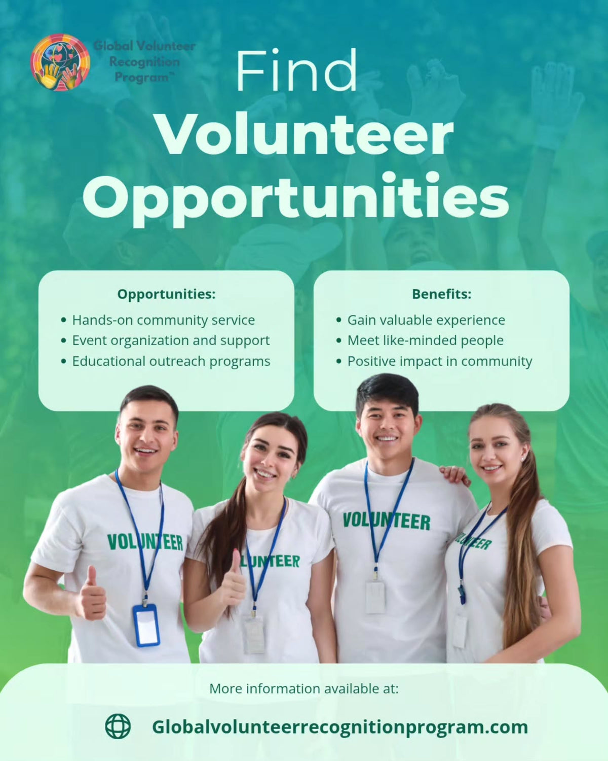 Volunteer recognition matters