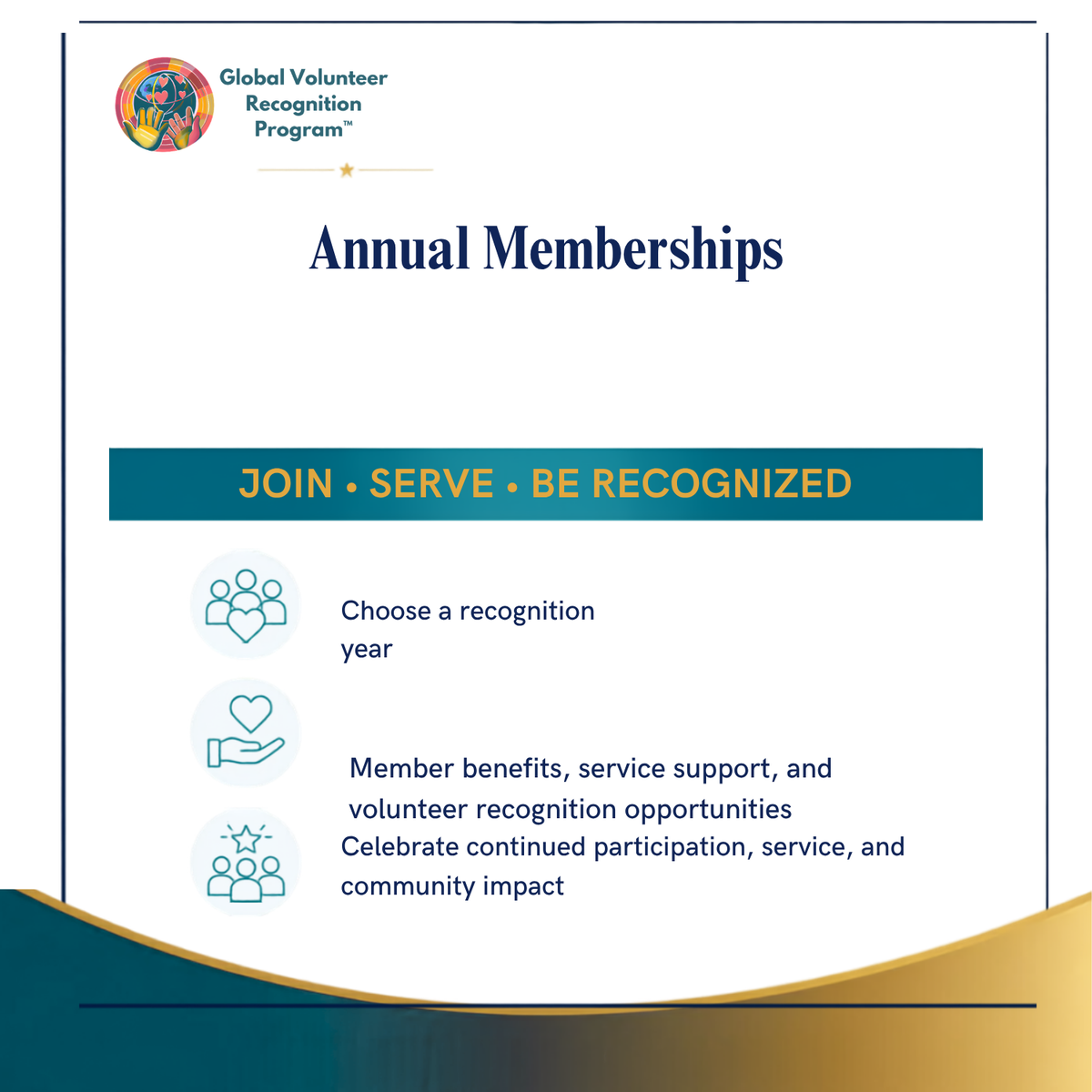 Annual memberships gvrp