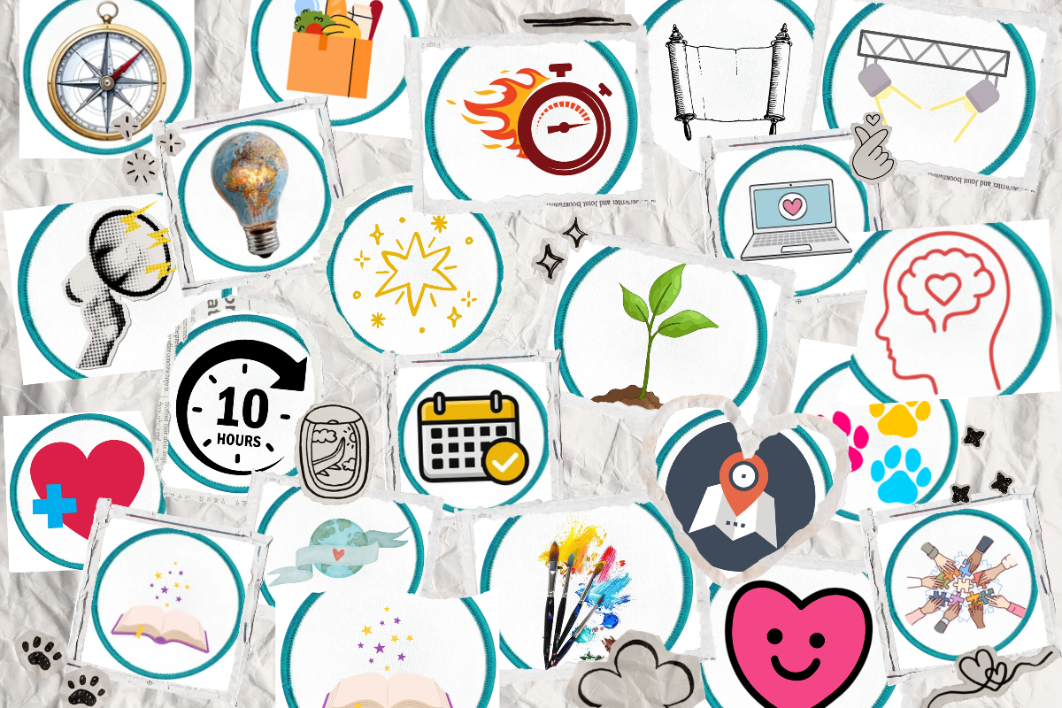 Volunteer Achievement Badges 