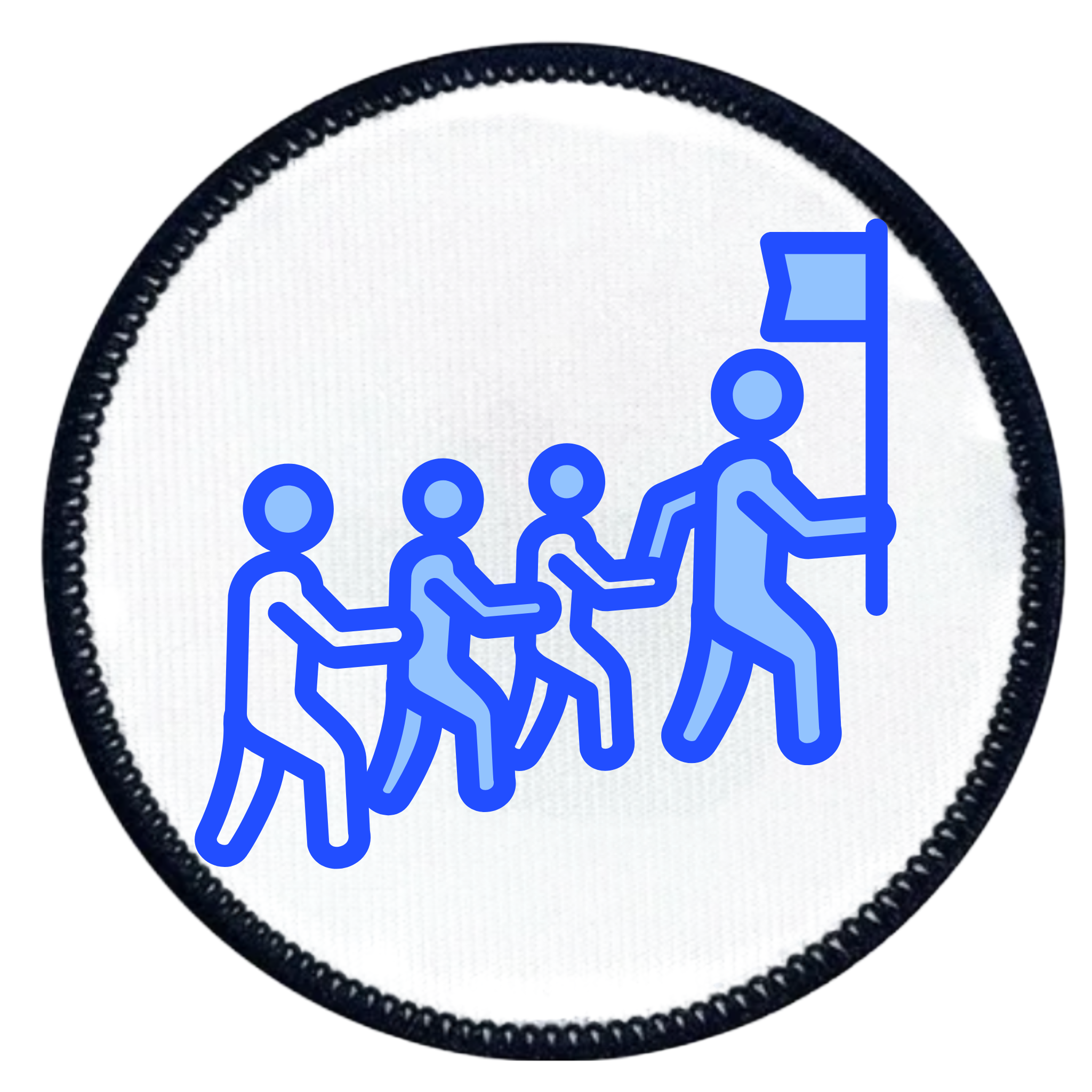 leadership-badge in different shapes and colors