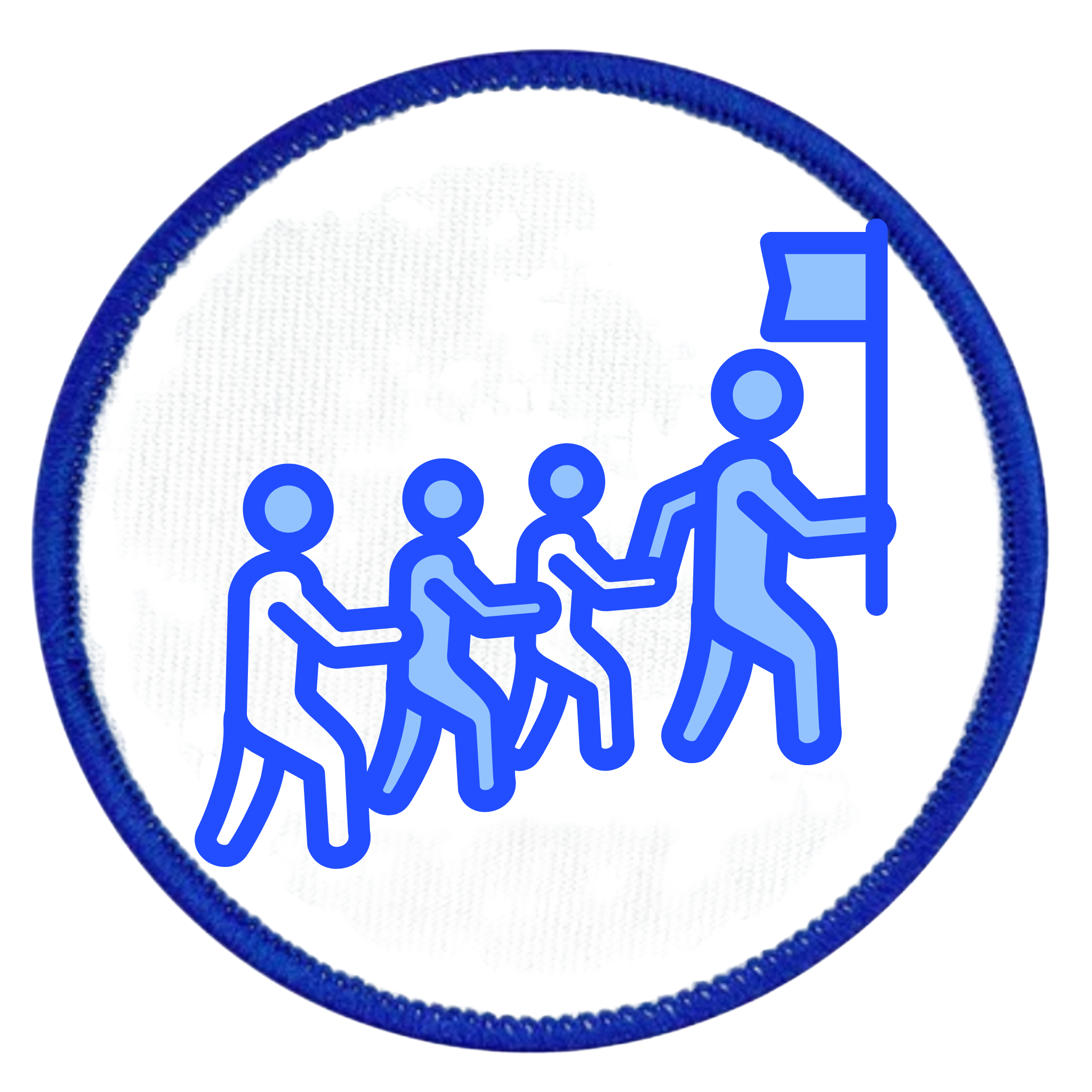 leadership-badge in different shapes and colors