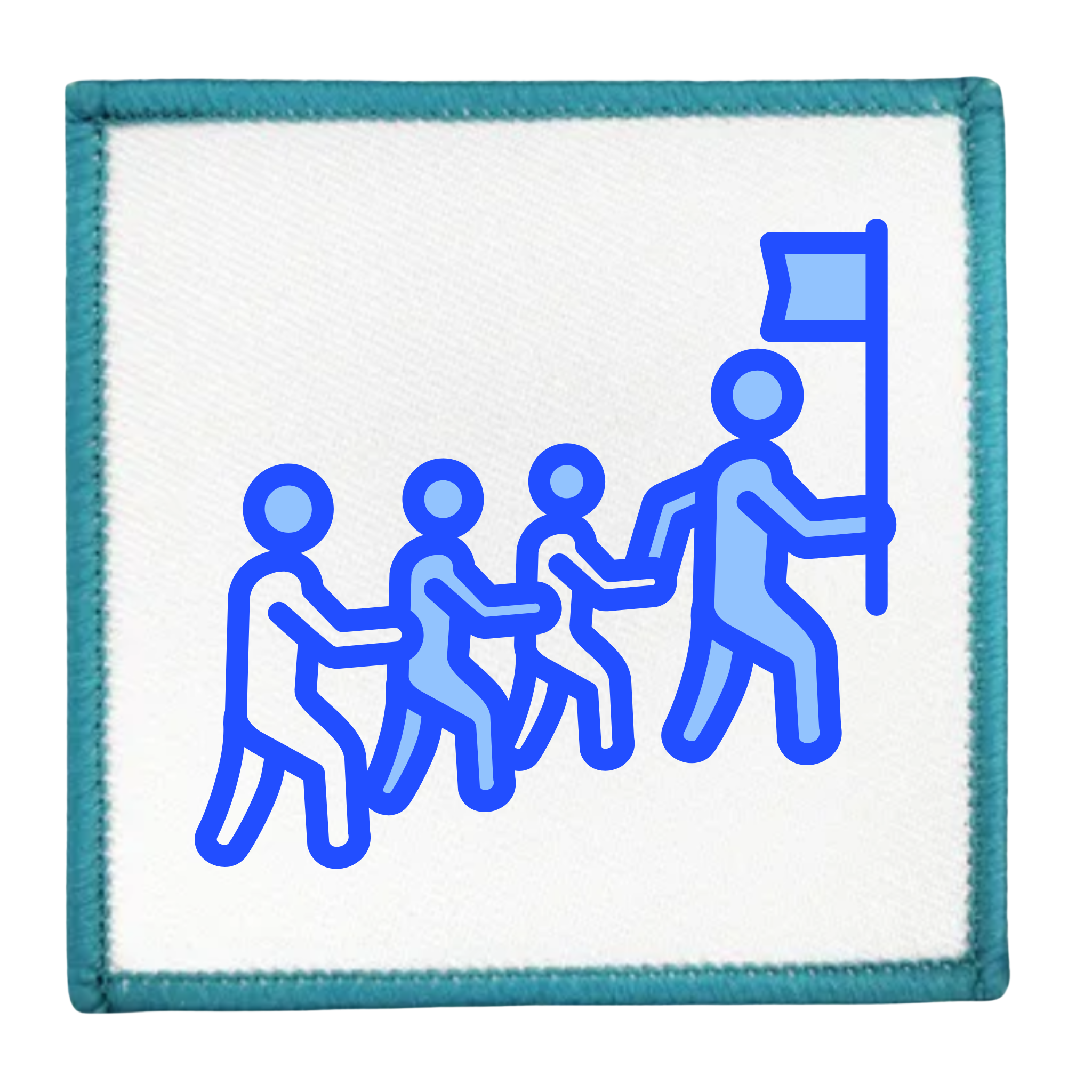 leadership-badge in different shapes and colors