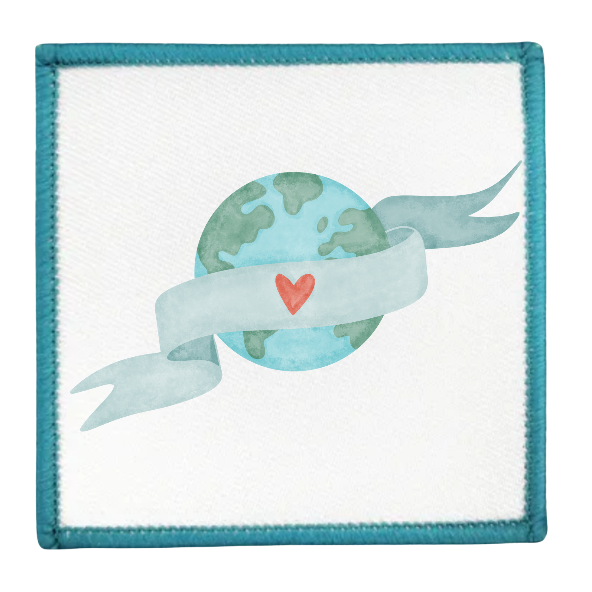 global impact badge in different colors and shapes