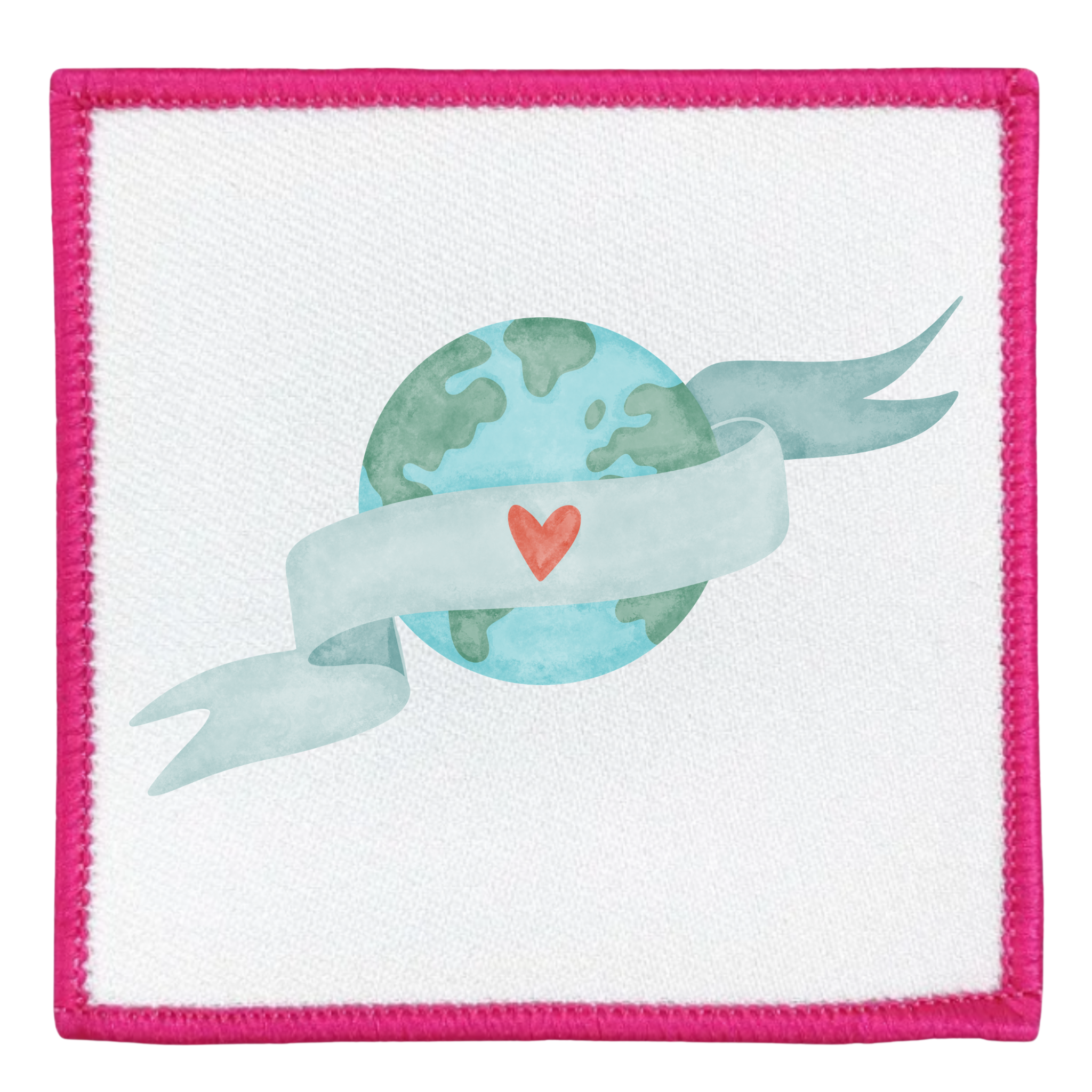 global impact badge in different colors and shapes