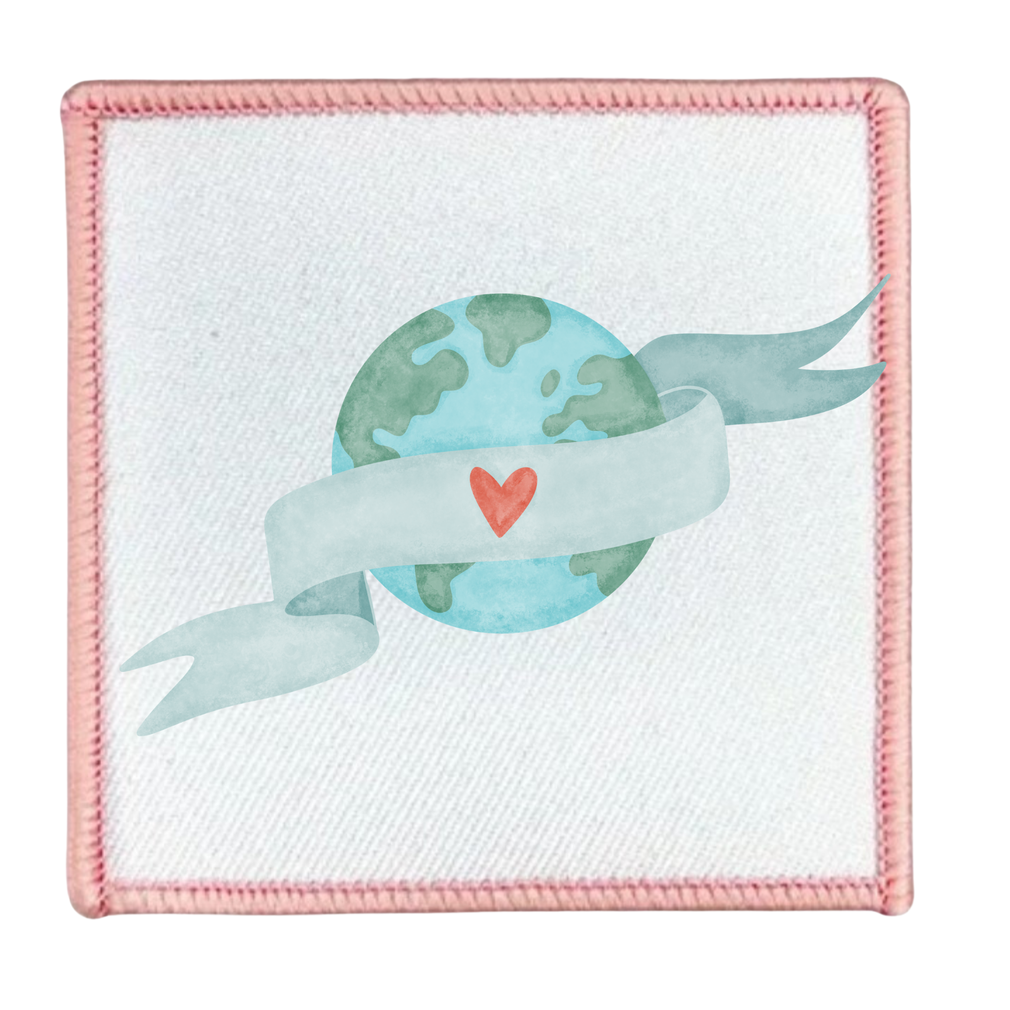 global impact badge in different colors and shapes