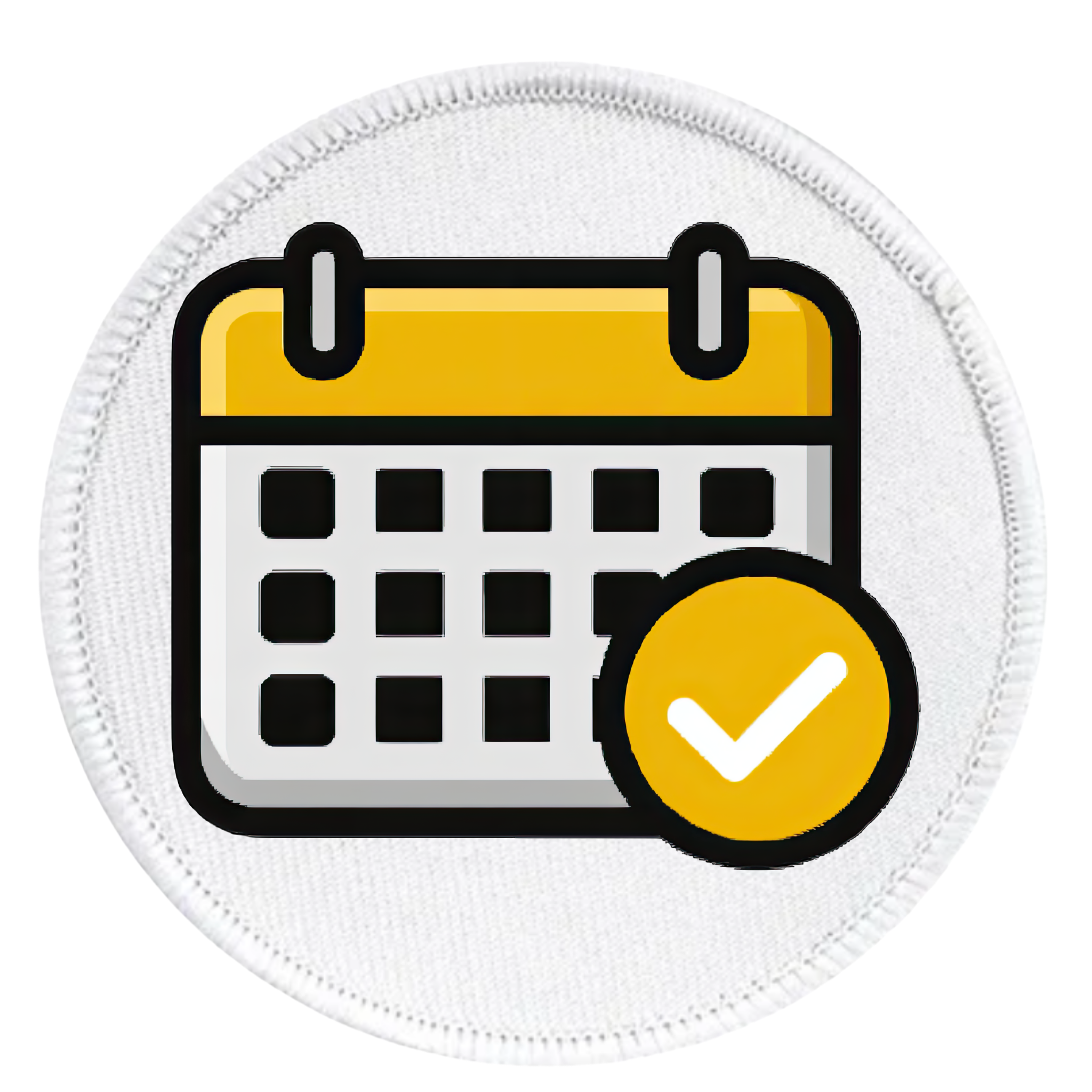 Consistency Badge in different colors and shapes