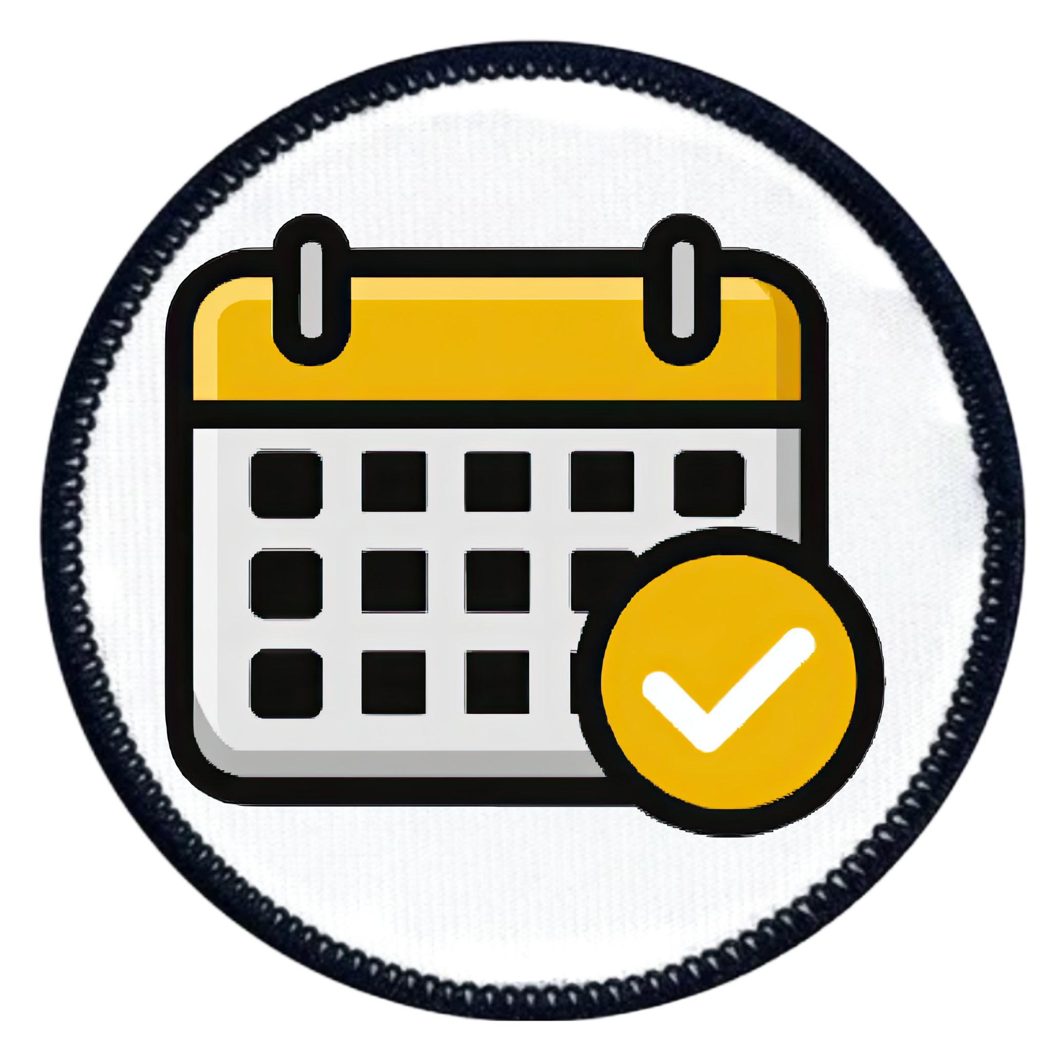 Consistency Badge in different colors and shapes