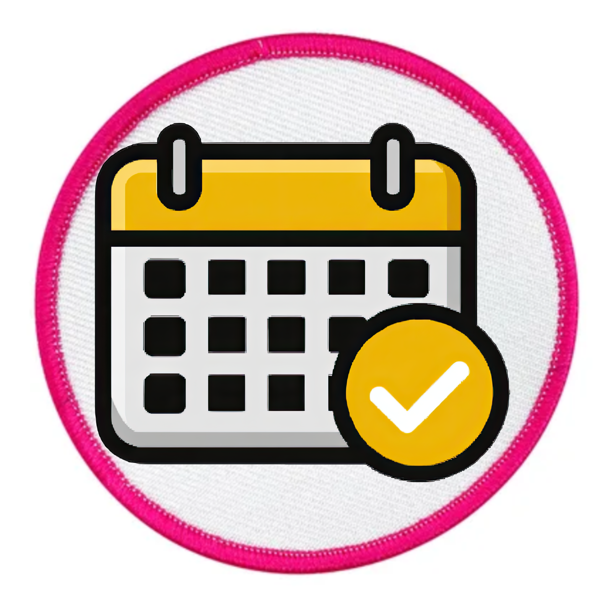 Consistency Badge in different colors and shapes