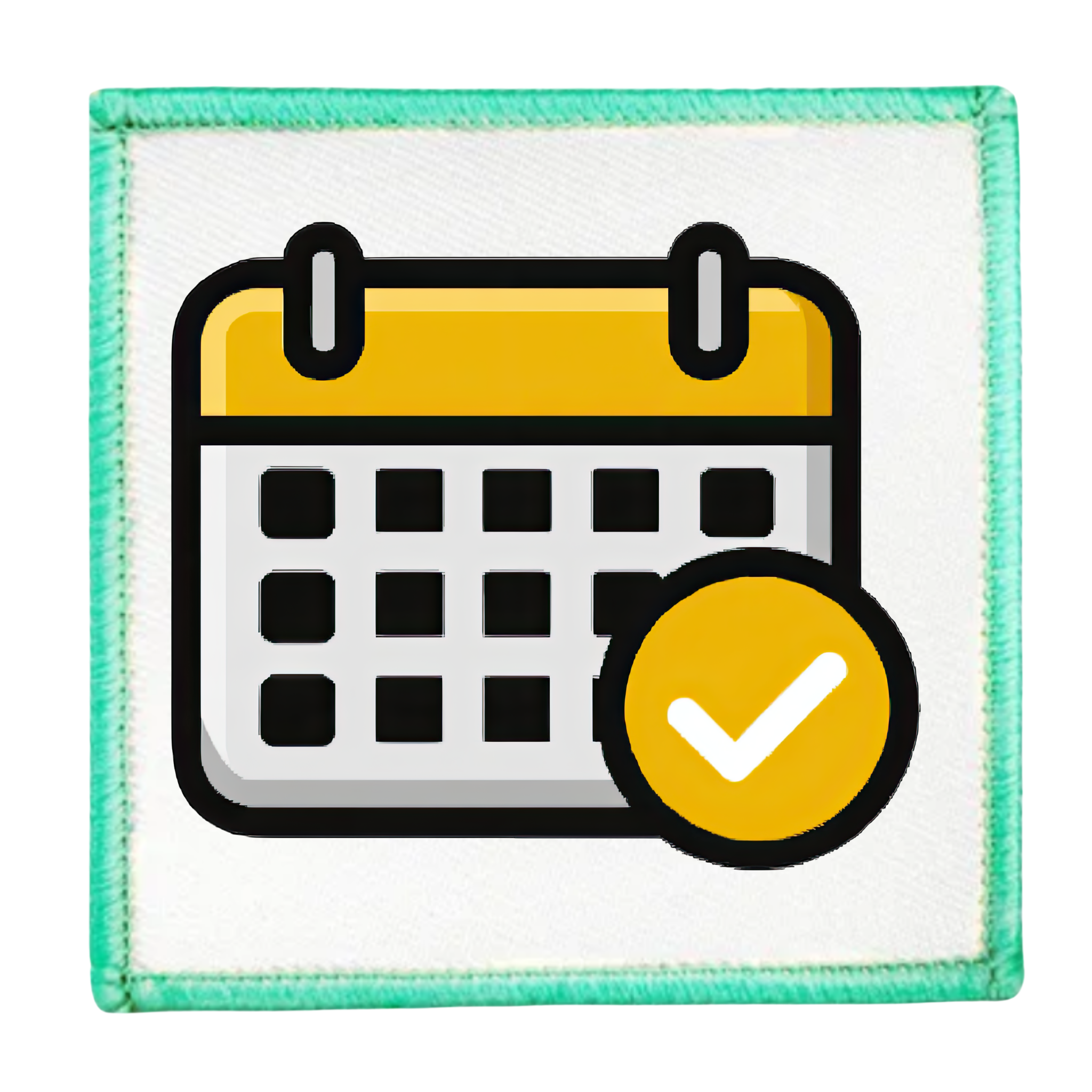 Consistency Badge in different colors and shapes