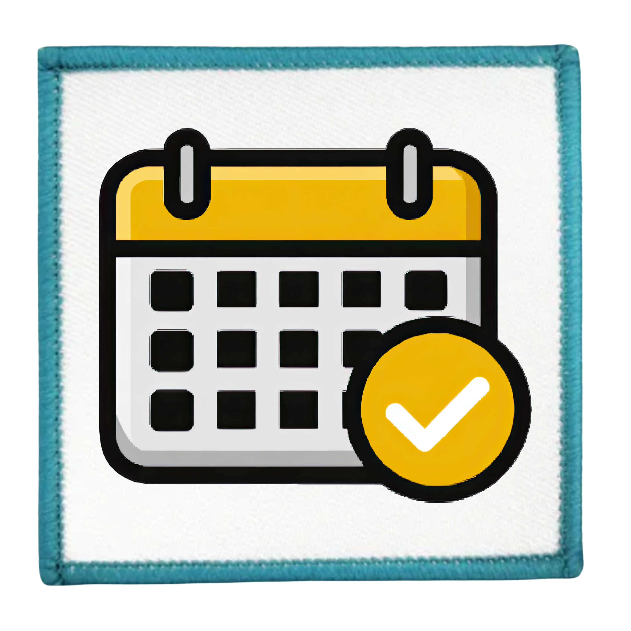 Consistency Badge in different colors and shapes