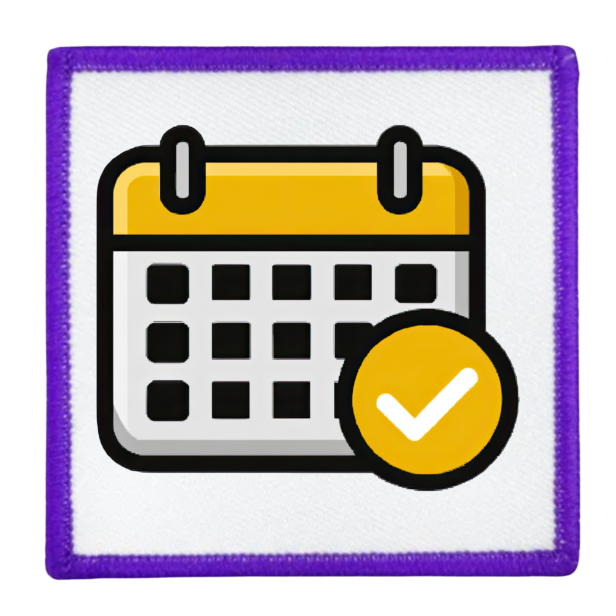 Consistency Badge in different colors and shapes