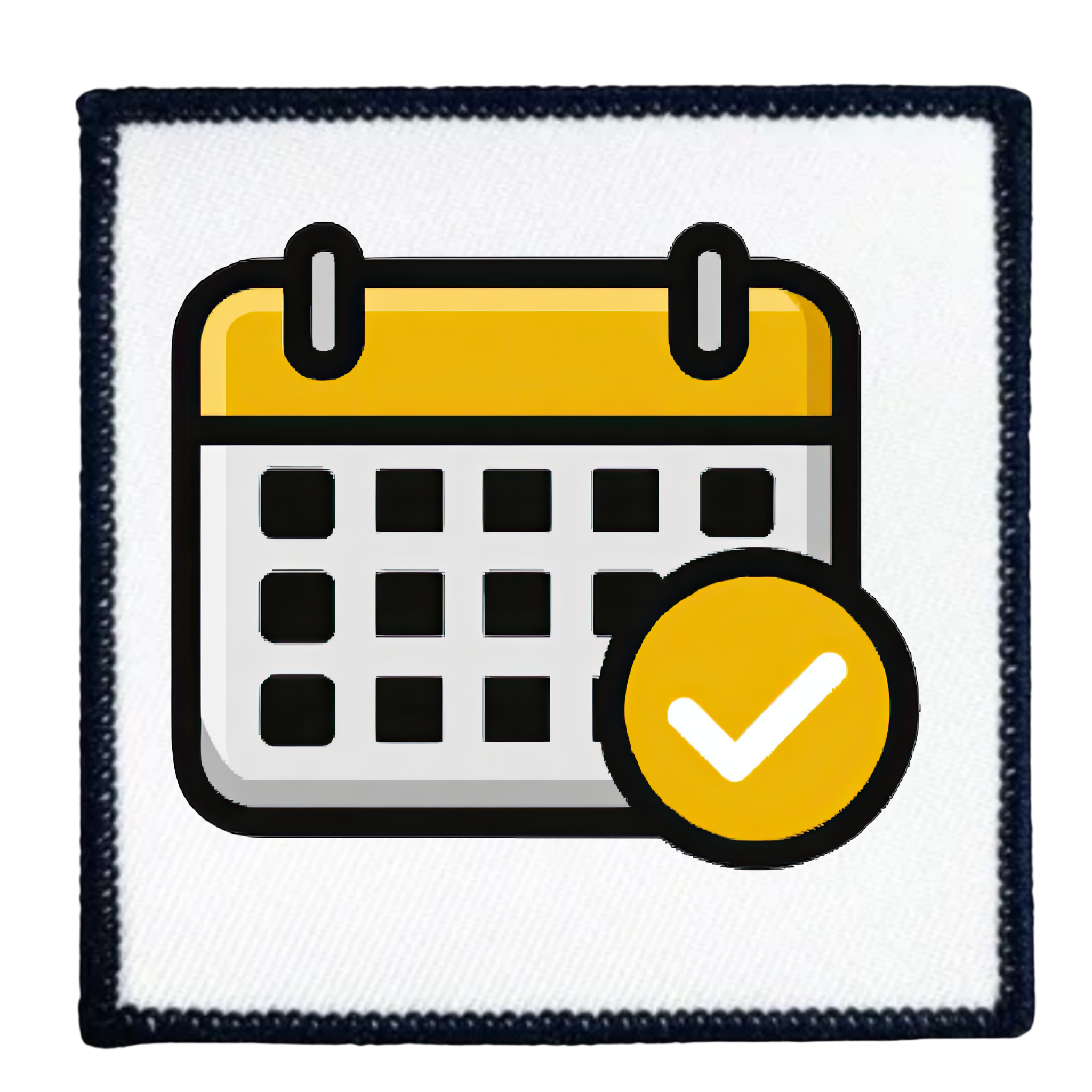 Consistency Badge in different colors and shapes