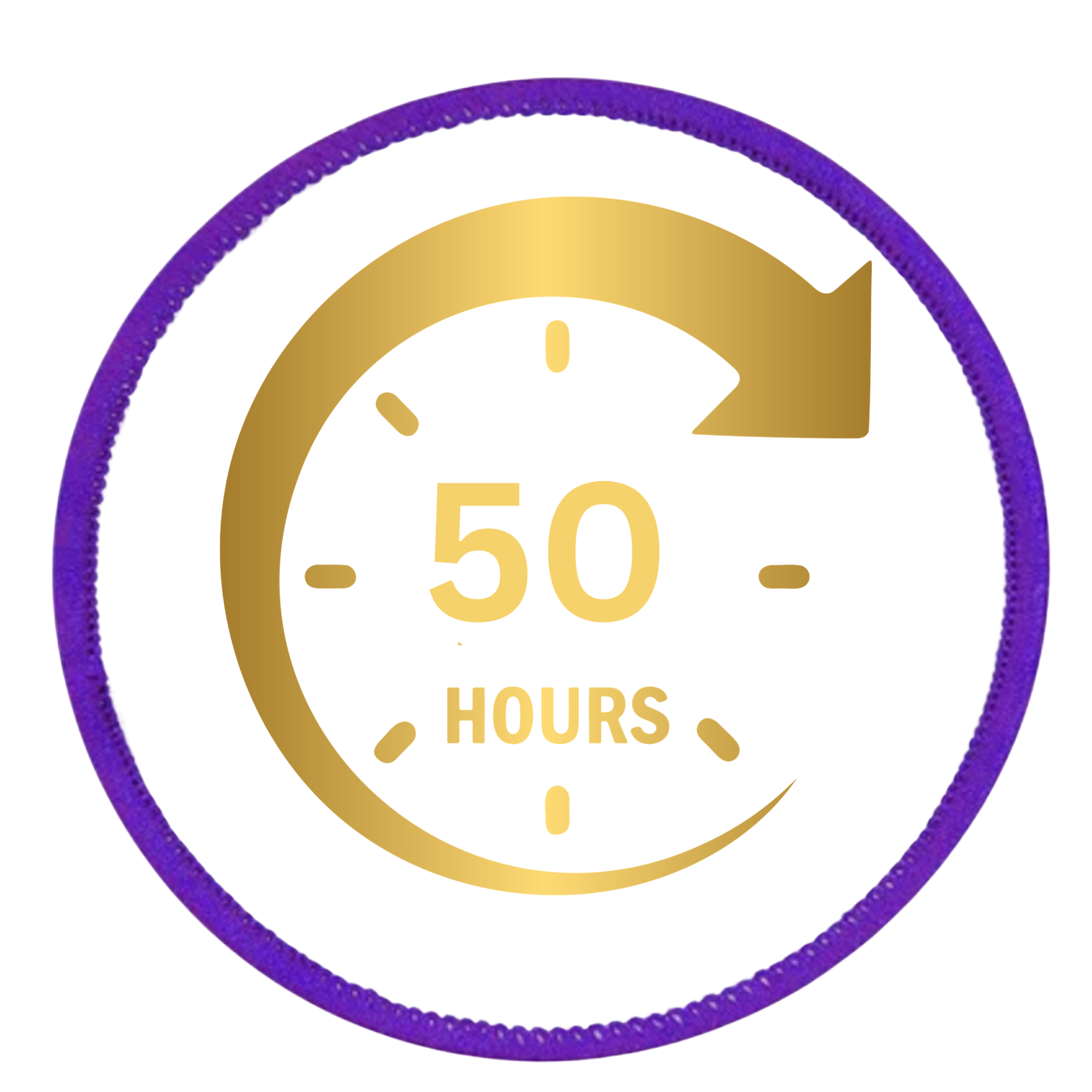 service milestone badge in different colors and shapes