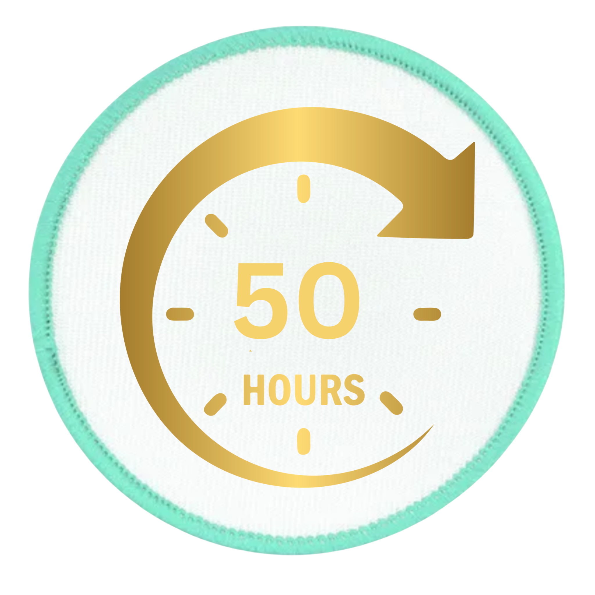 service milestone badge in different colors and shapes