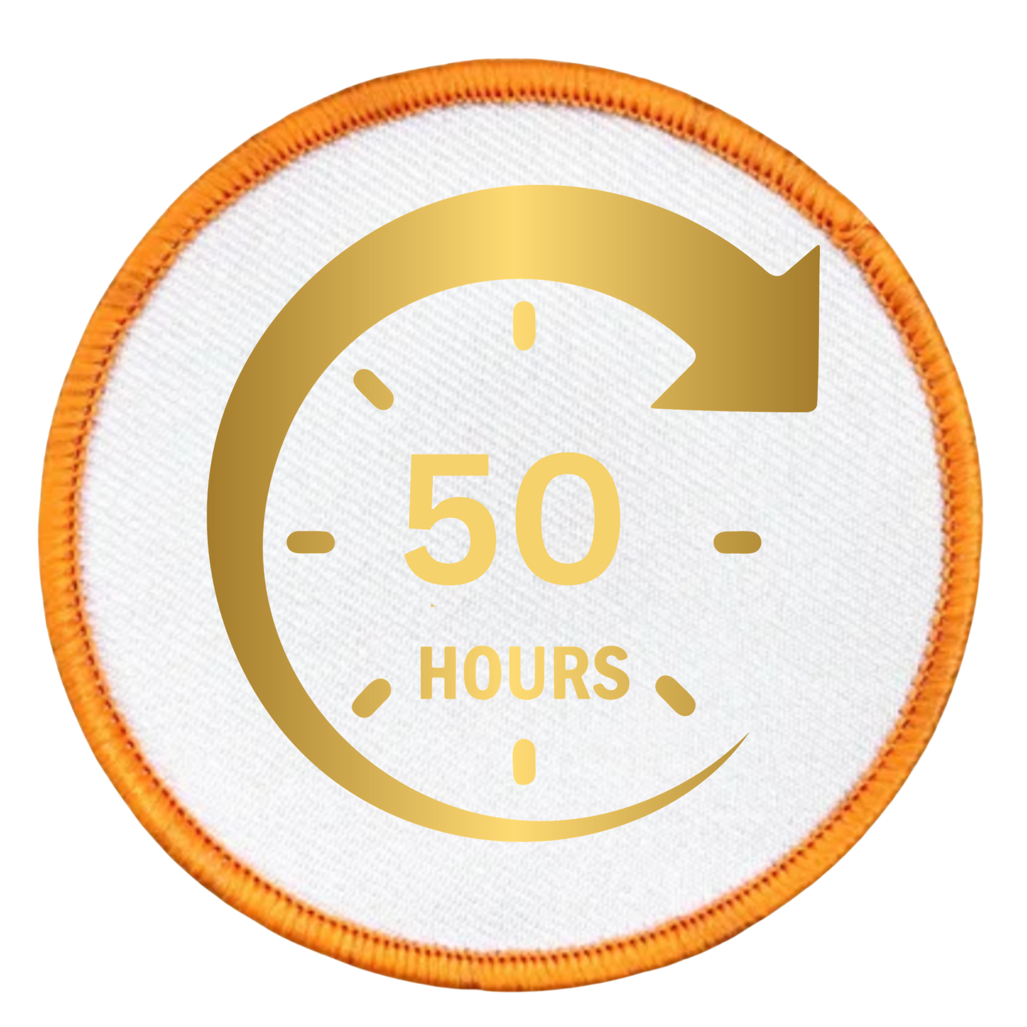 service milestone badge in different colors and shapes