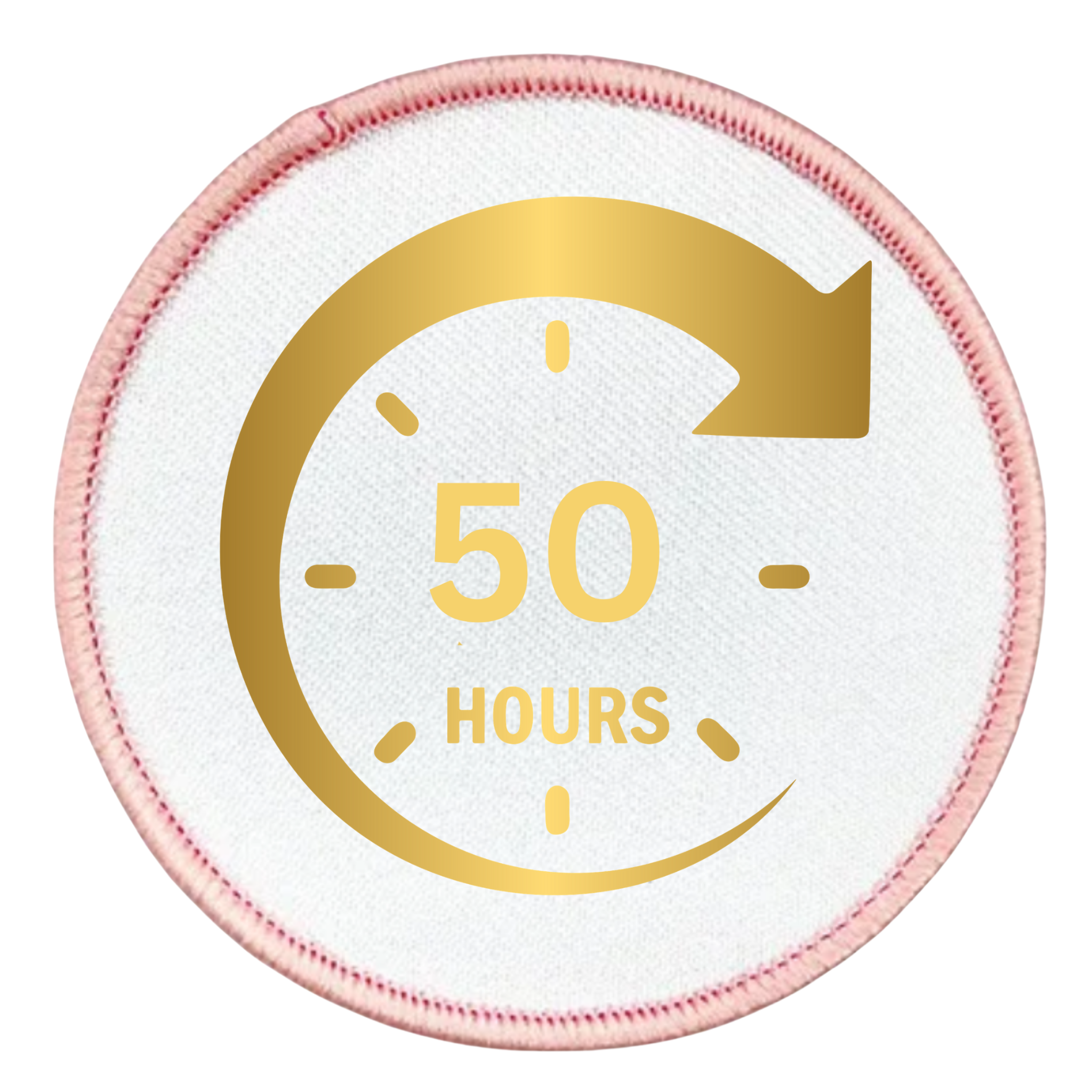 service milestone badge in different colors and shapes