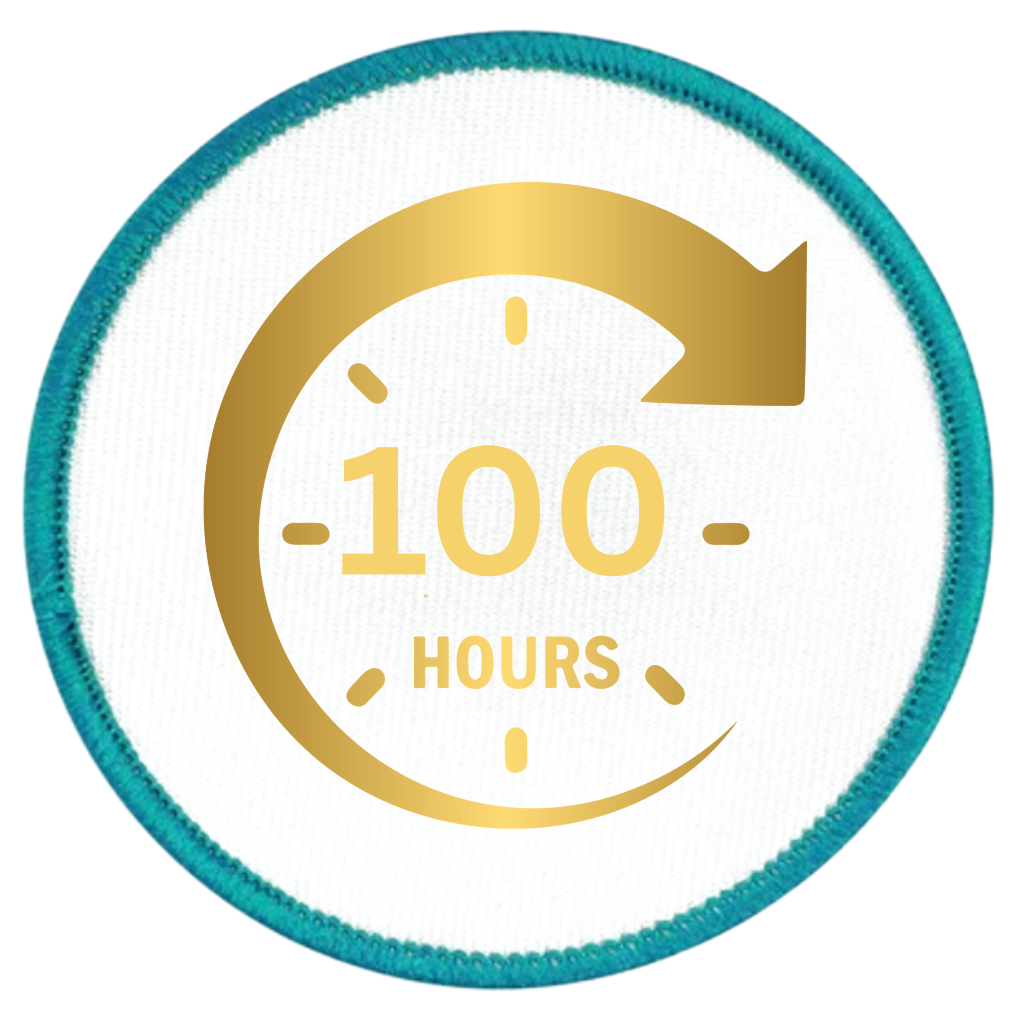 service milestone badge in different colors and shapes