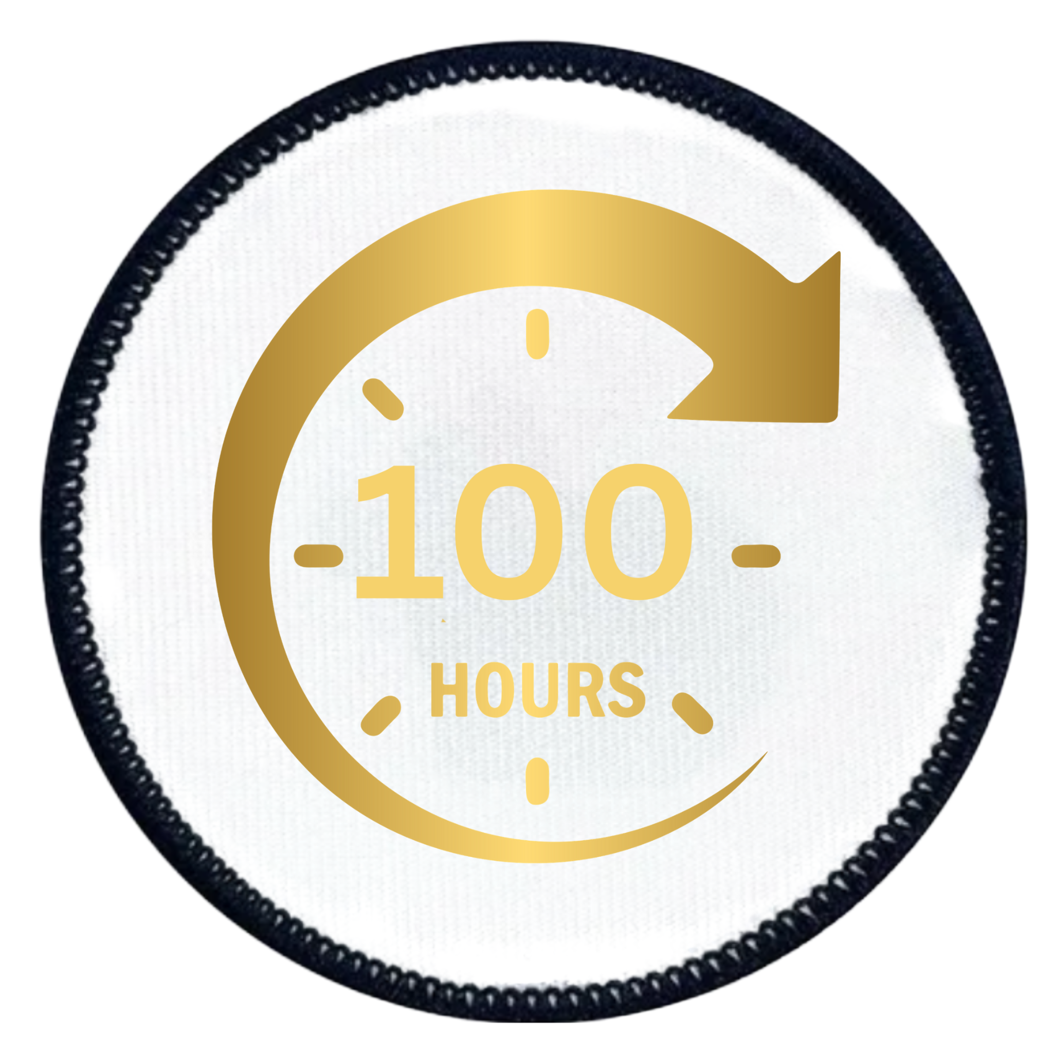 service milestone badge in different colors and shapes