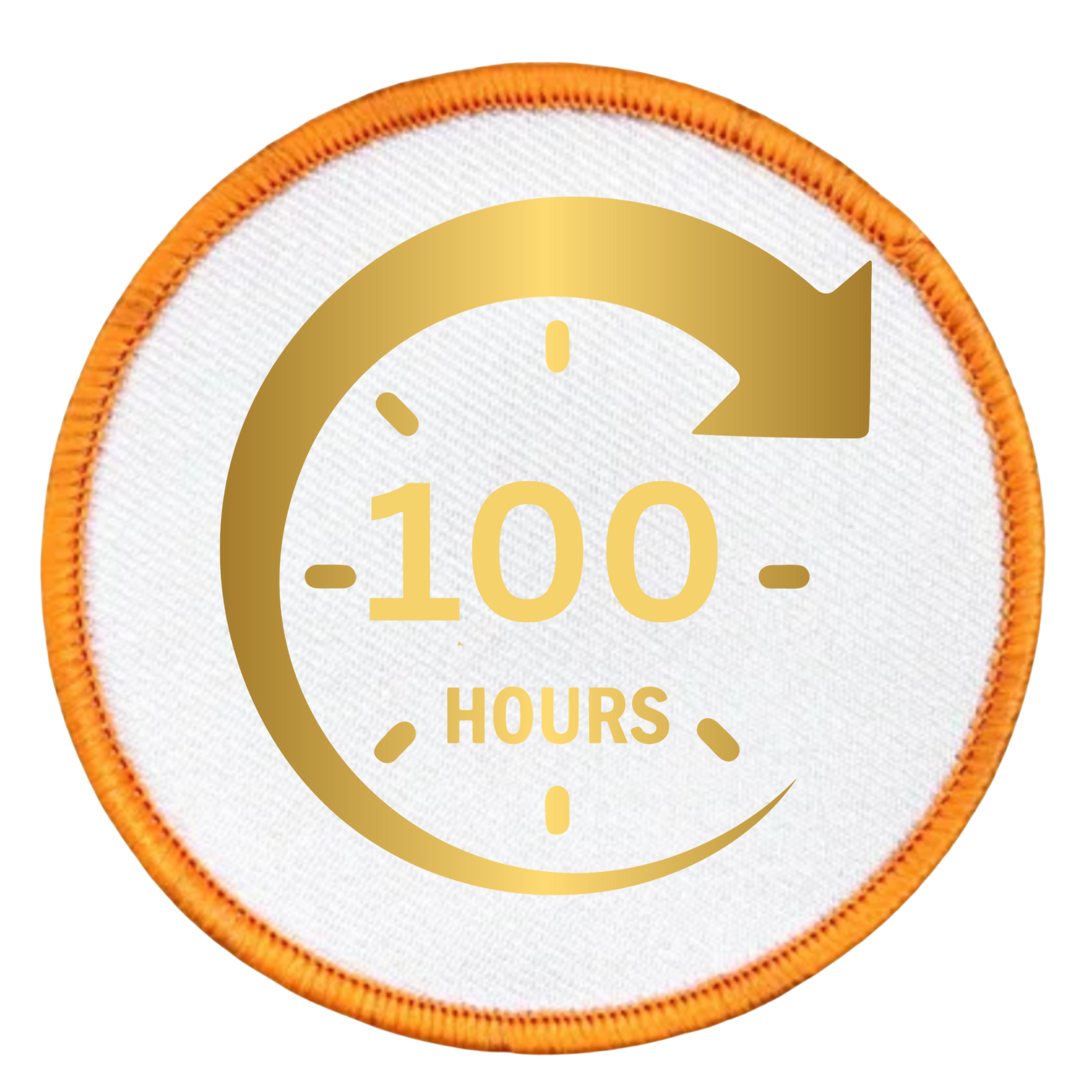 service milestone badge in different colors and shapes