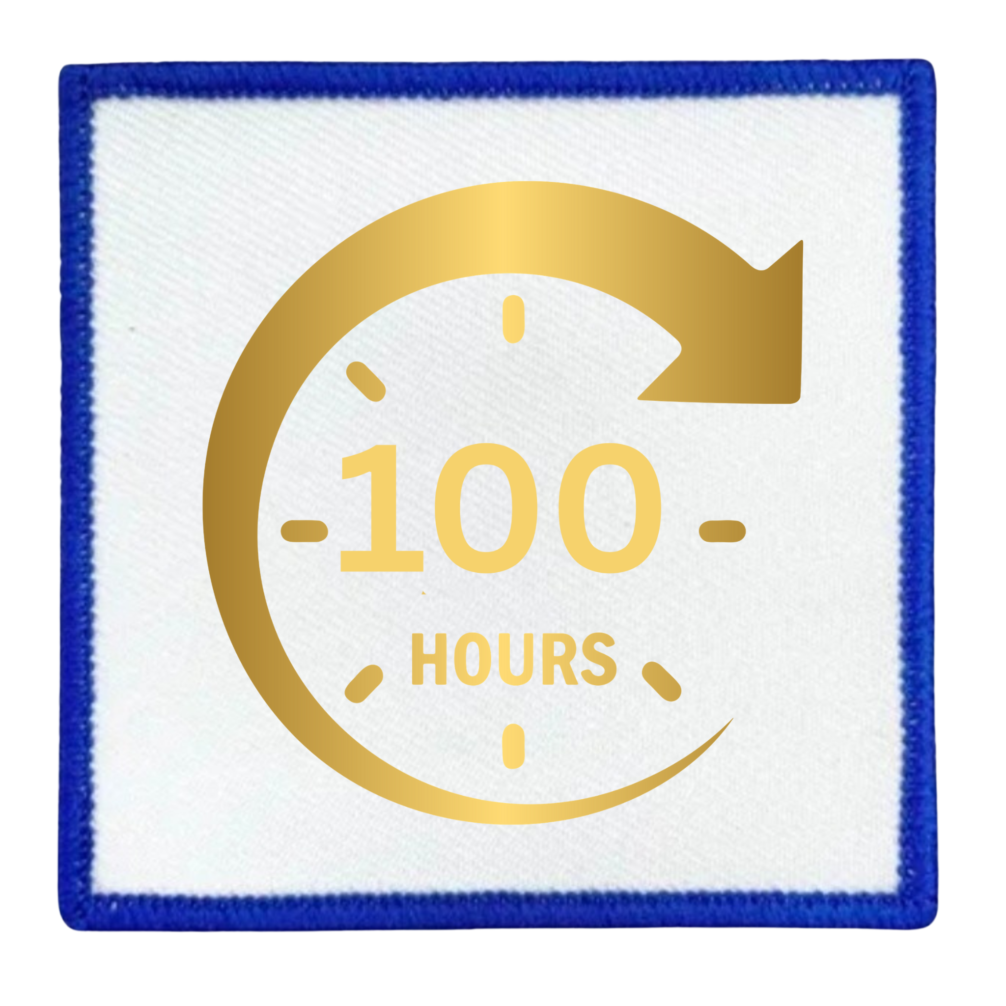 service milestone badge in different colors and shapes