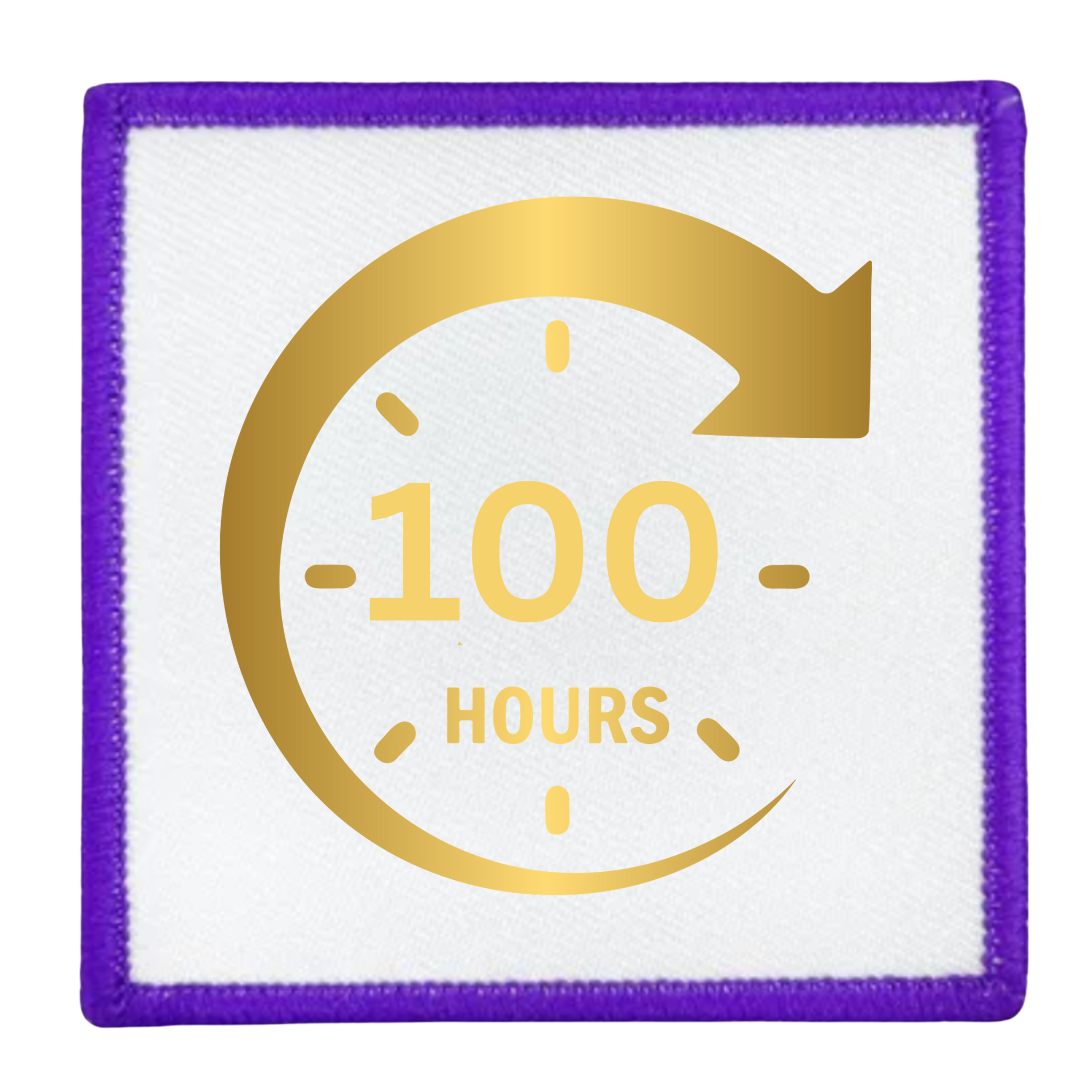 service milestone badge in different colors and shapes