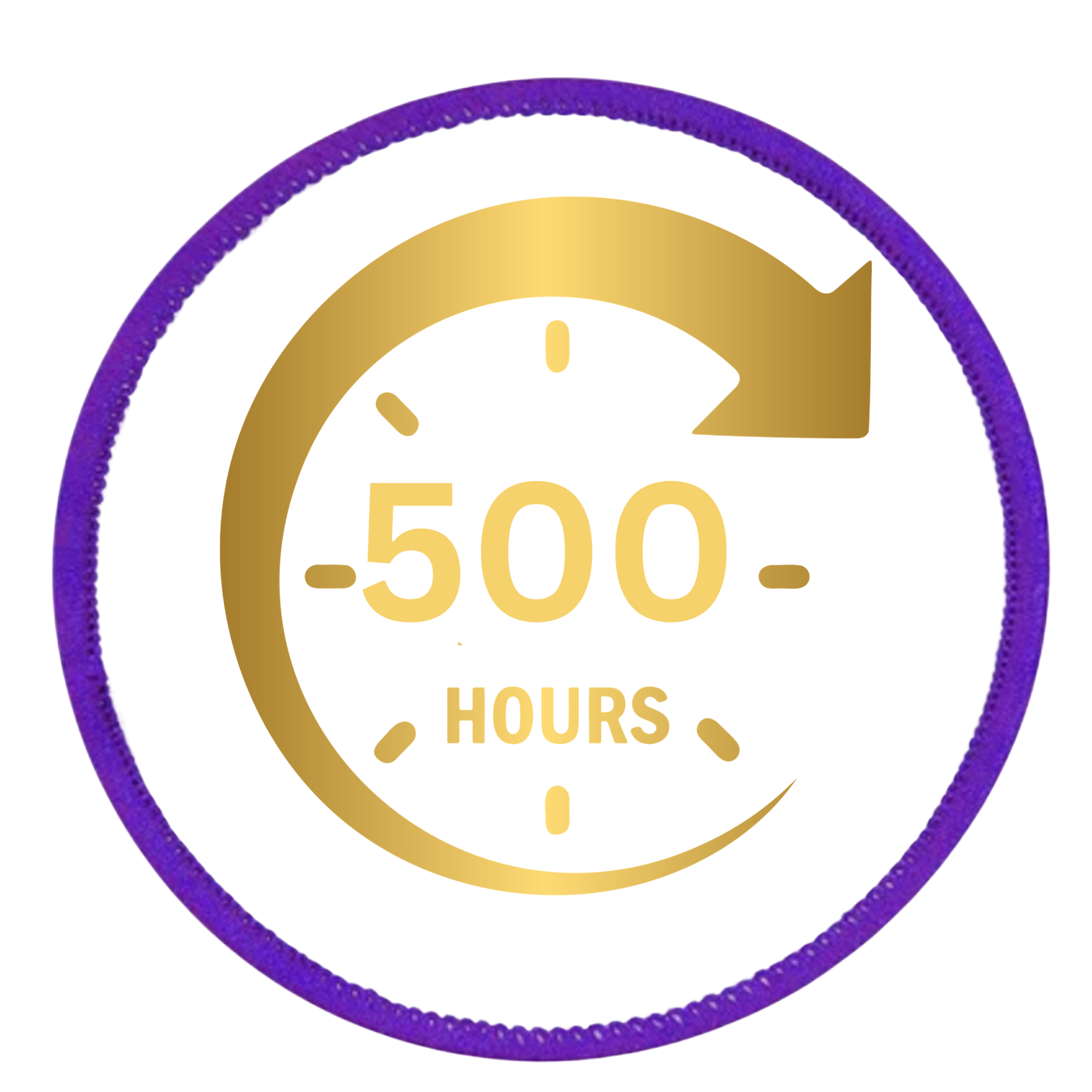 service milestone badge in different colors and shapes