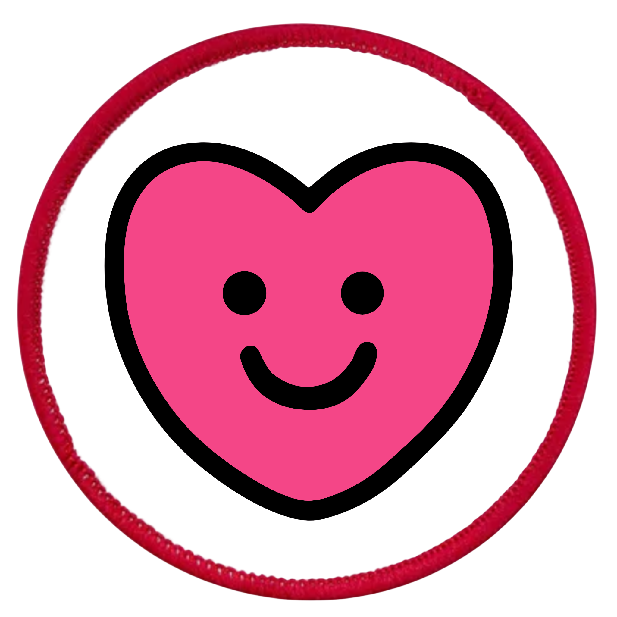 kindness badge in different colors and shapes