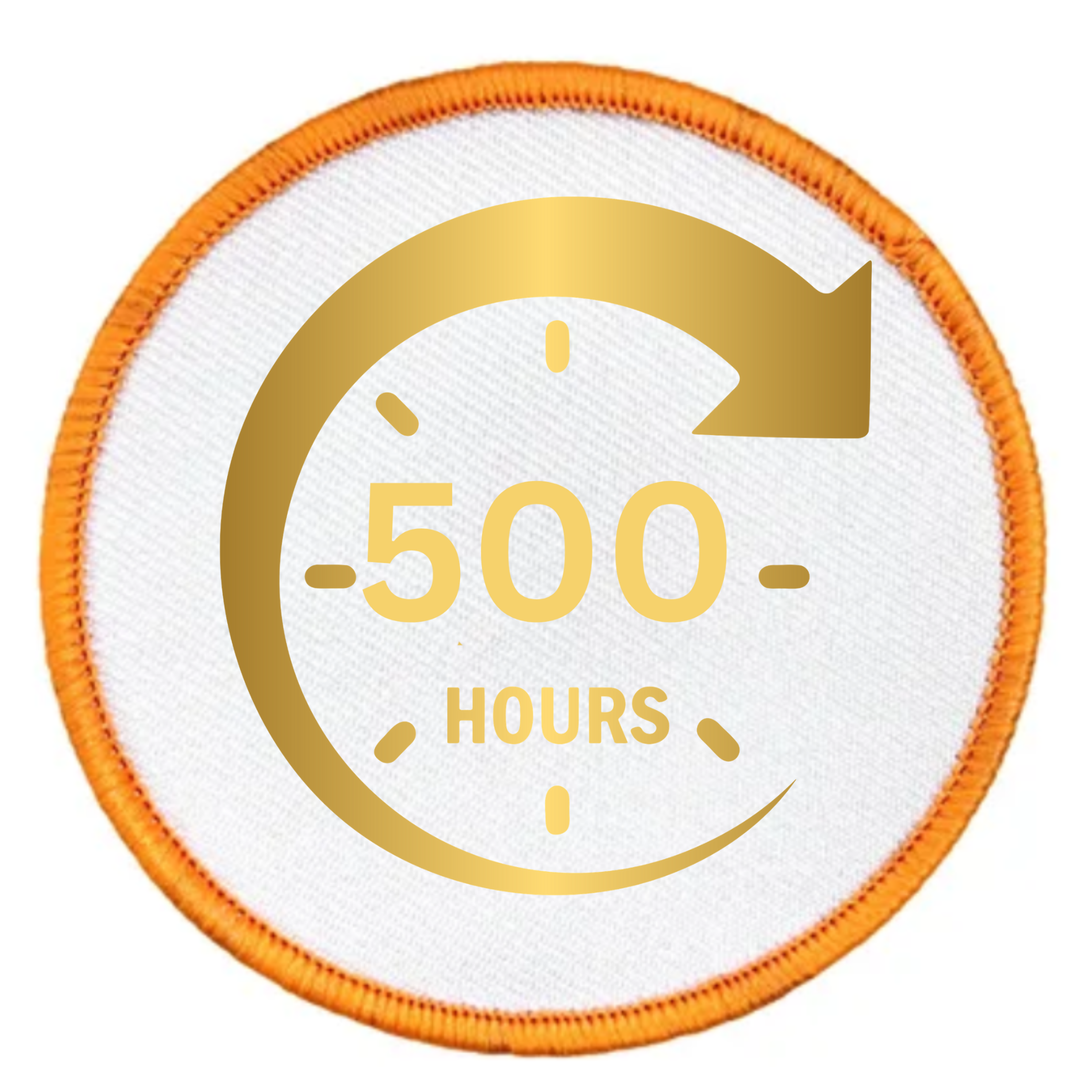 service milestone badge in different colors and shapes