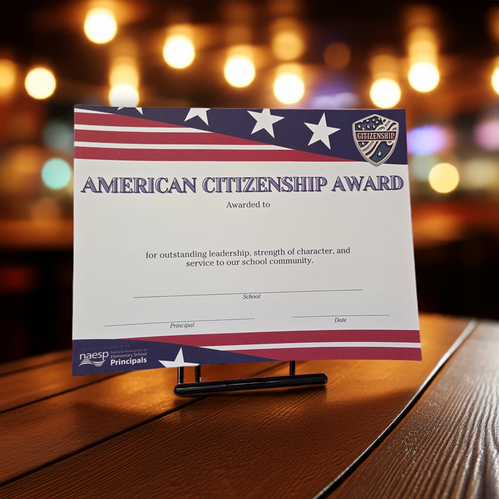American Citizenship Award – Student Recognition Award Package