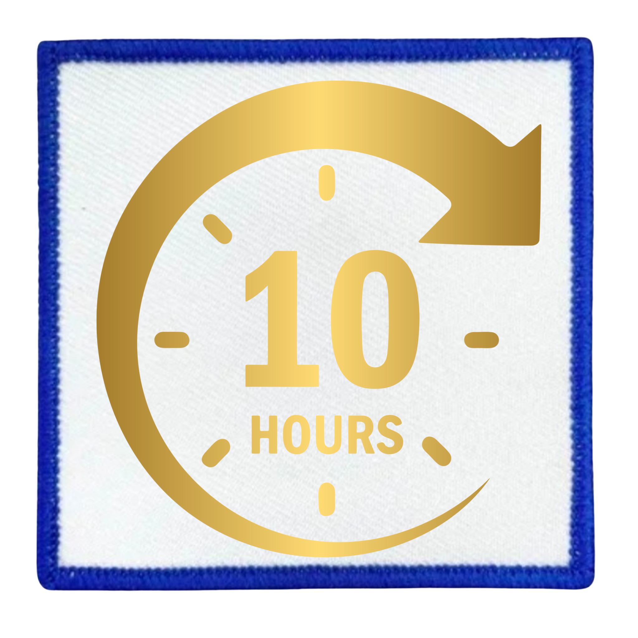 service milestone badge in different colors and shapes