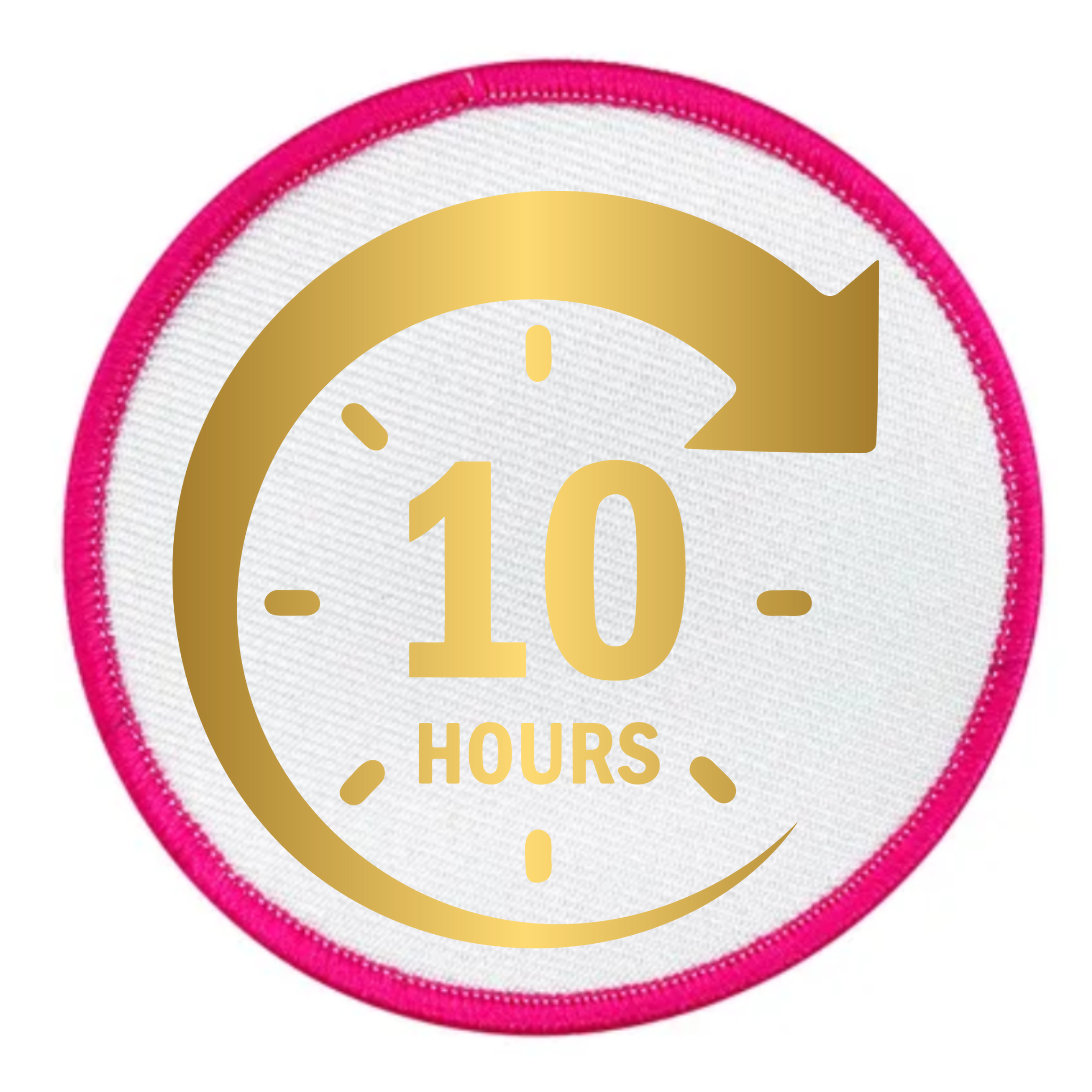 service milestone badge in different colors and shapes