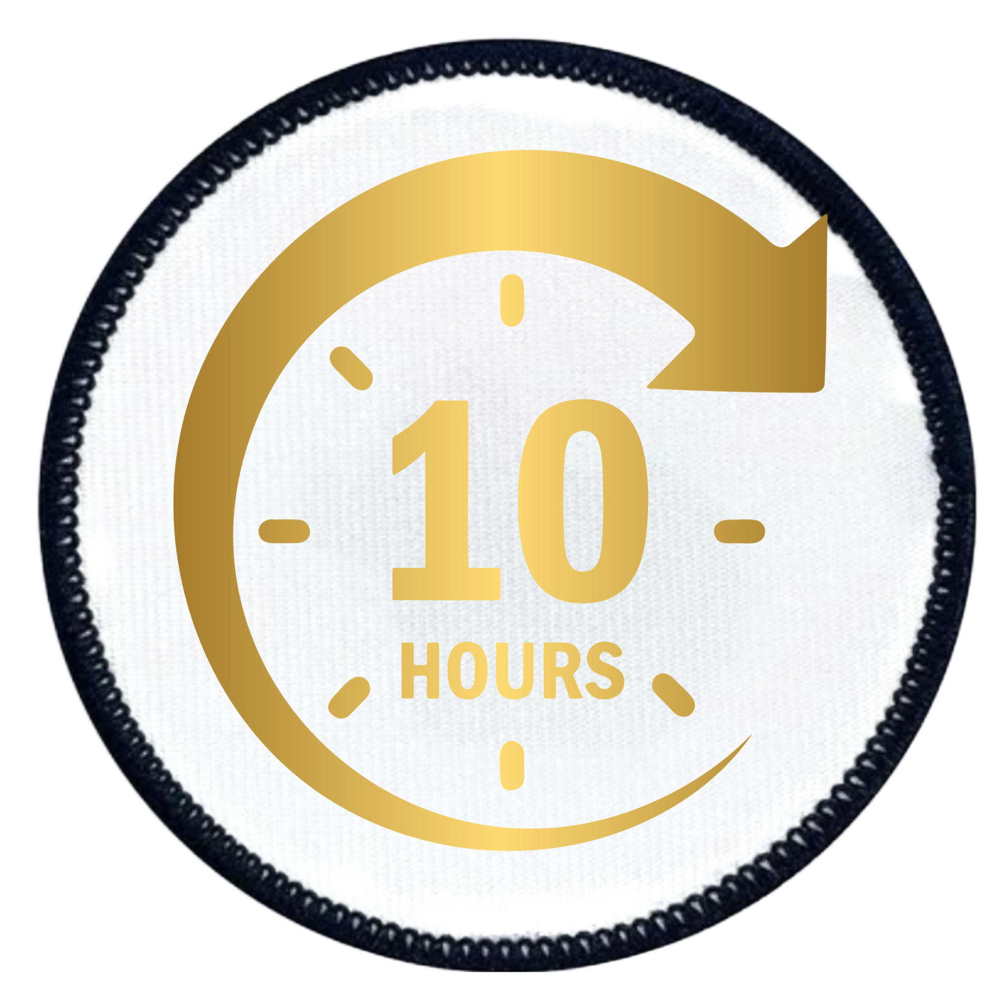 service milestone badge in different colors and shapes