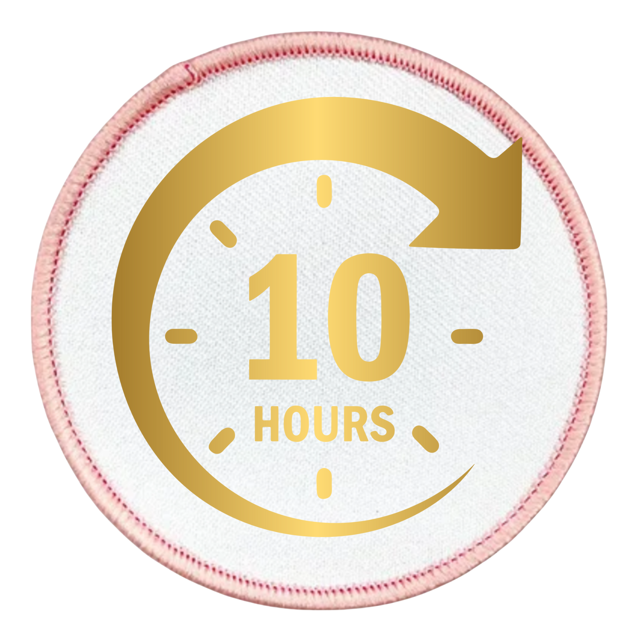 service milestone badge in different colors and shapes