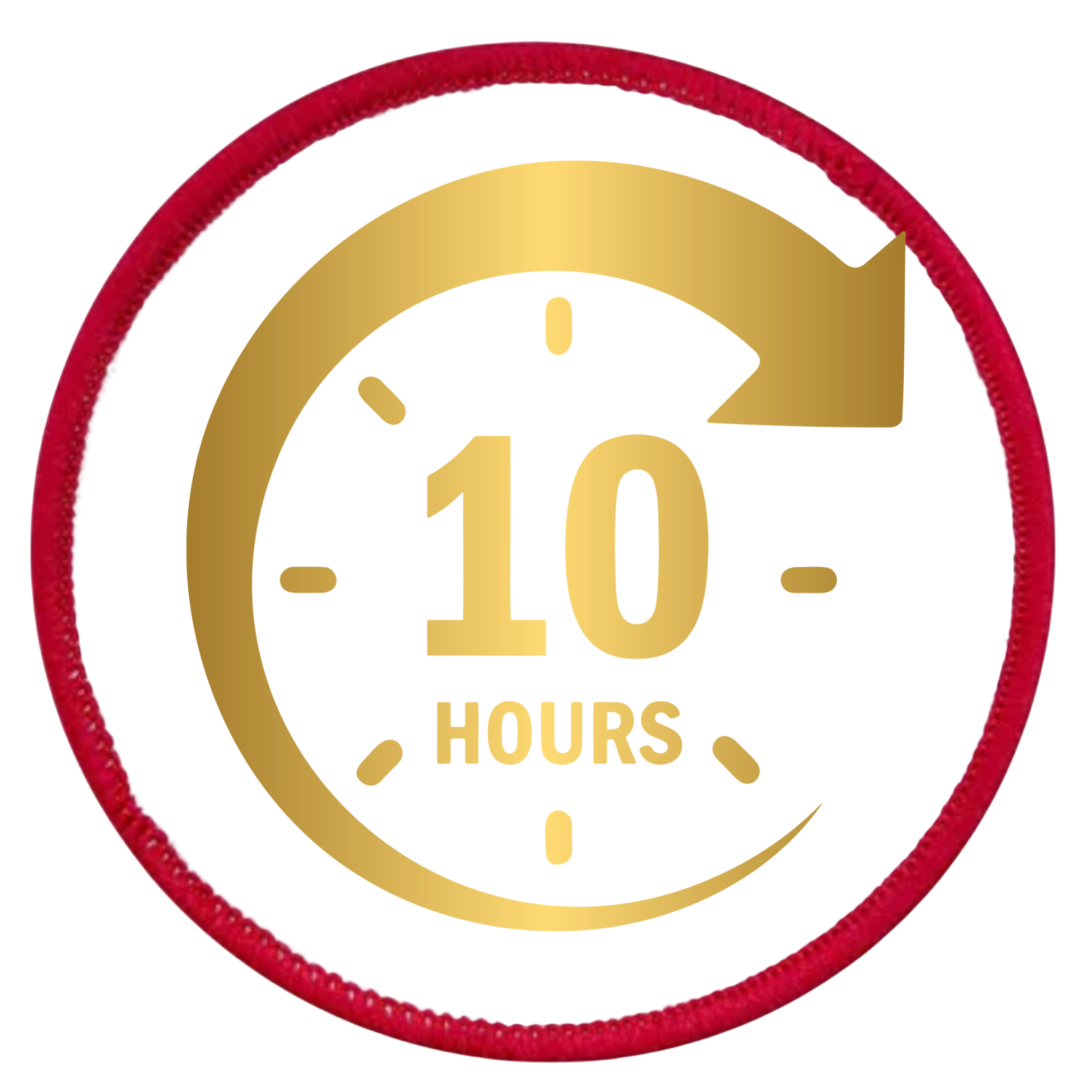 service milestone badge in different colors and shapes