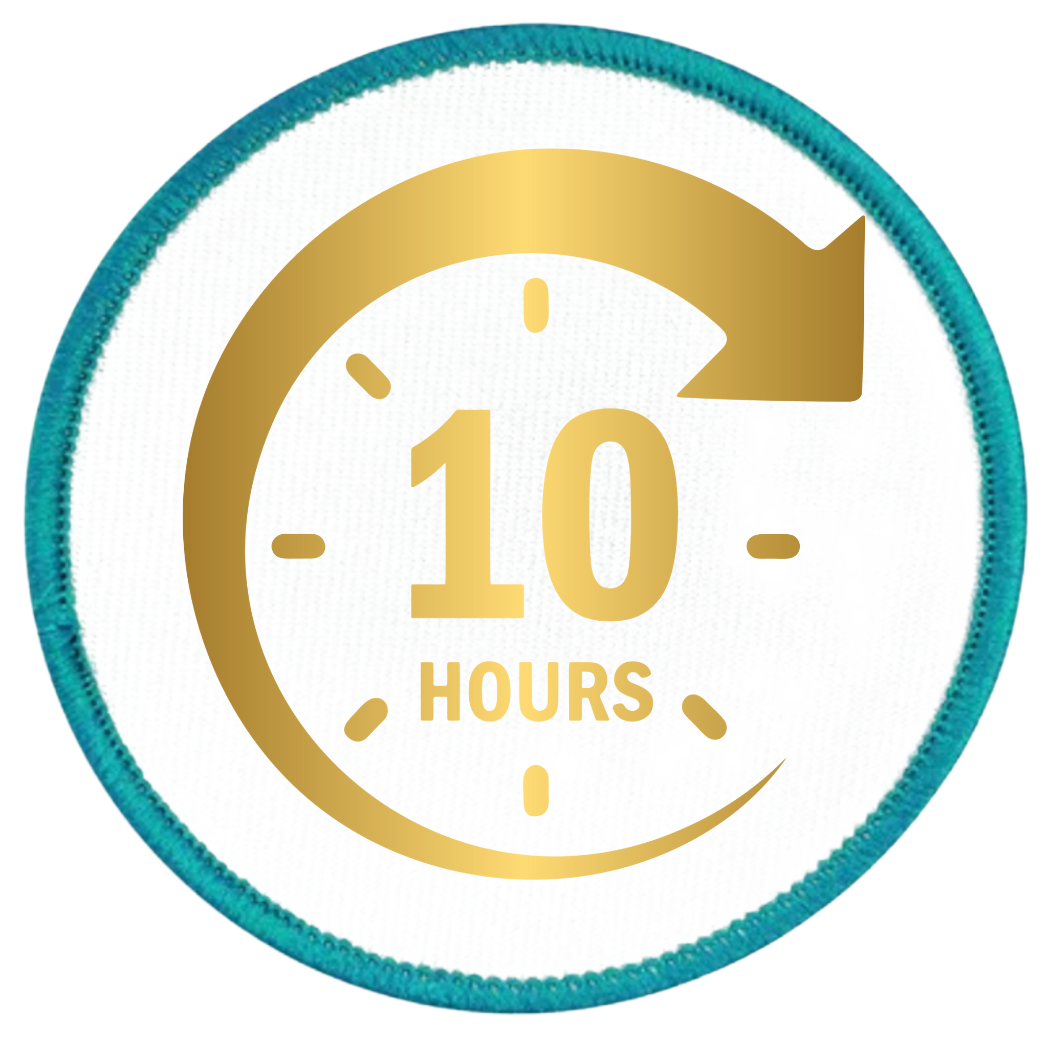 service milestone badge in different colors and shapes