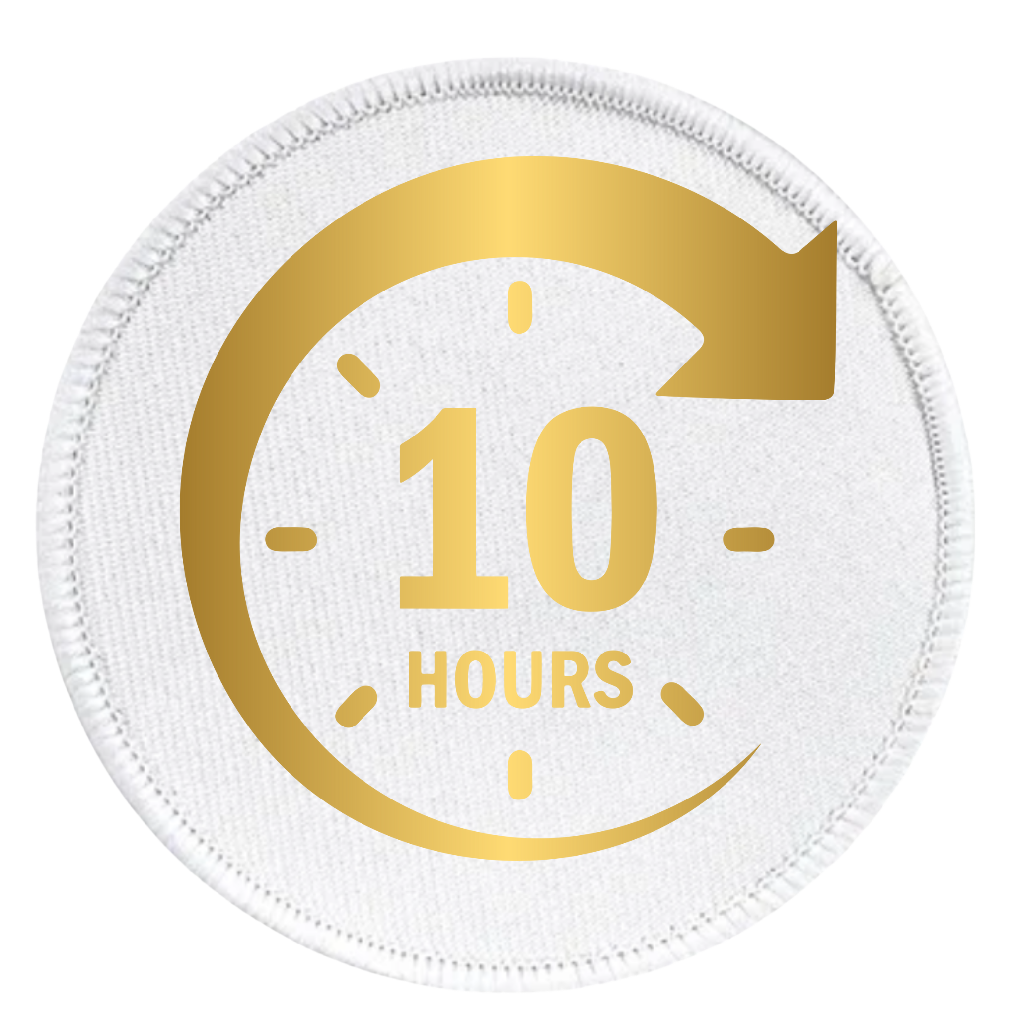 service milestone badge in different colors and shapes