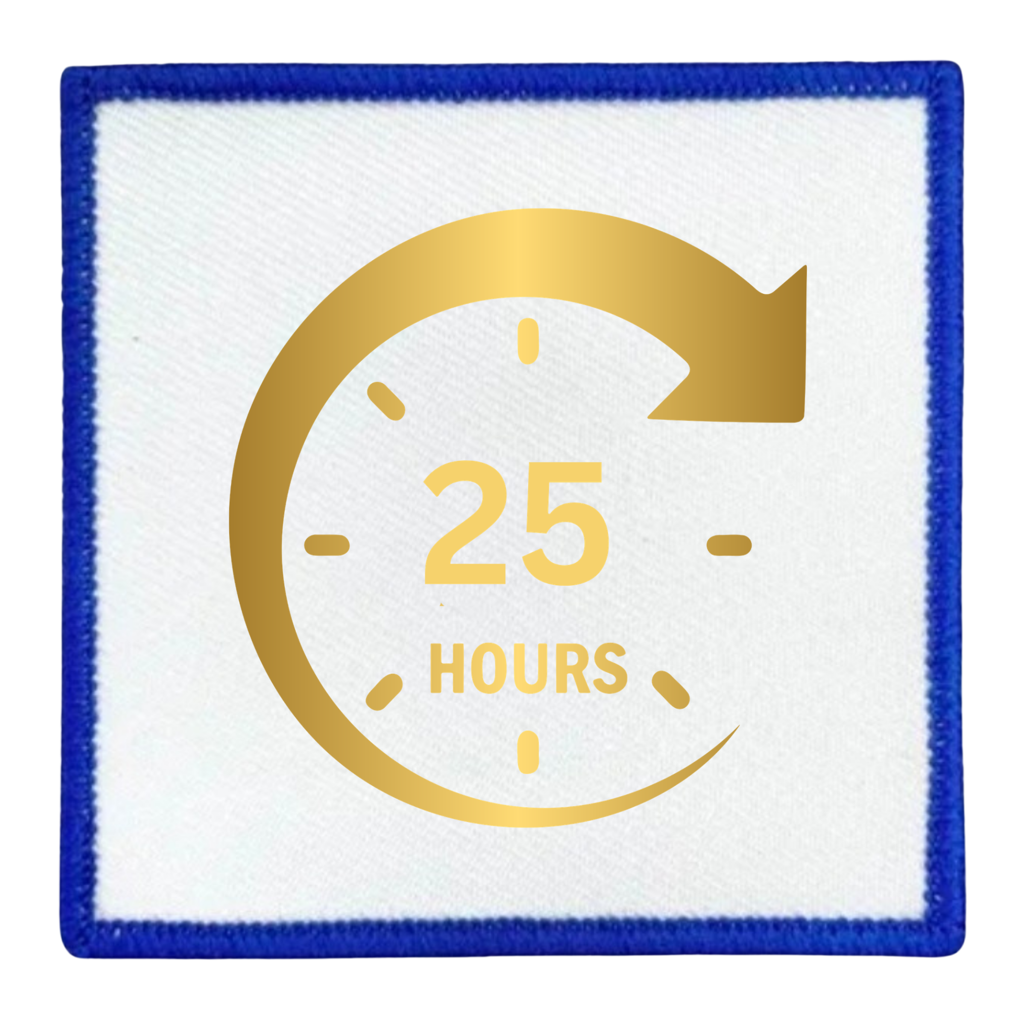 service milestone badge in different colors and shapes