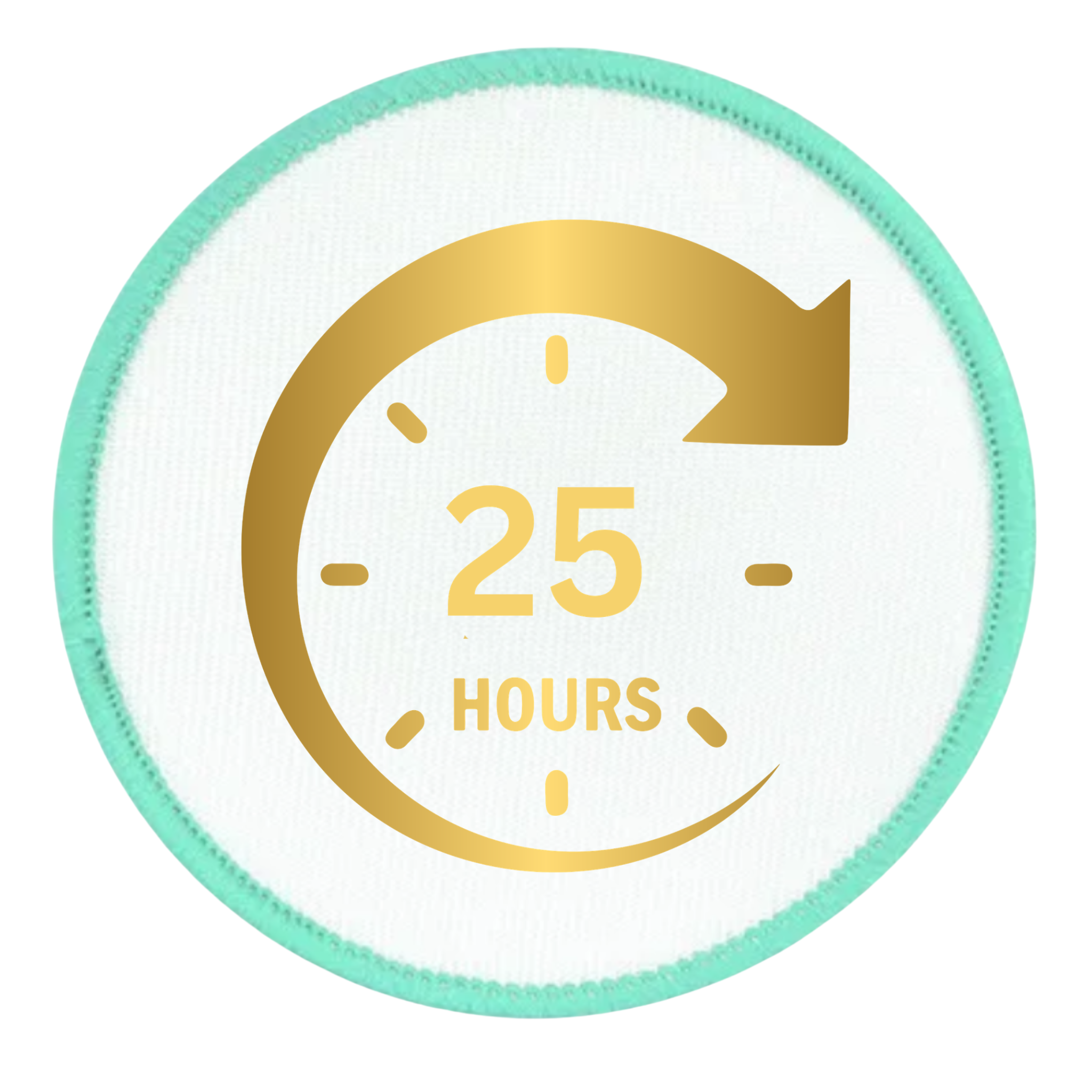 service milestone badge in different colors and shapes