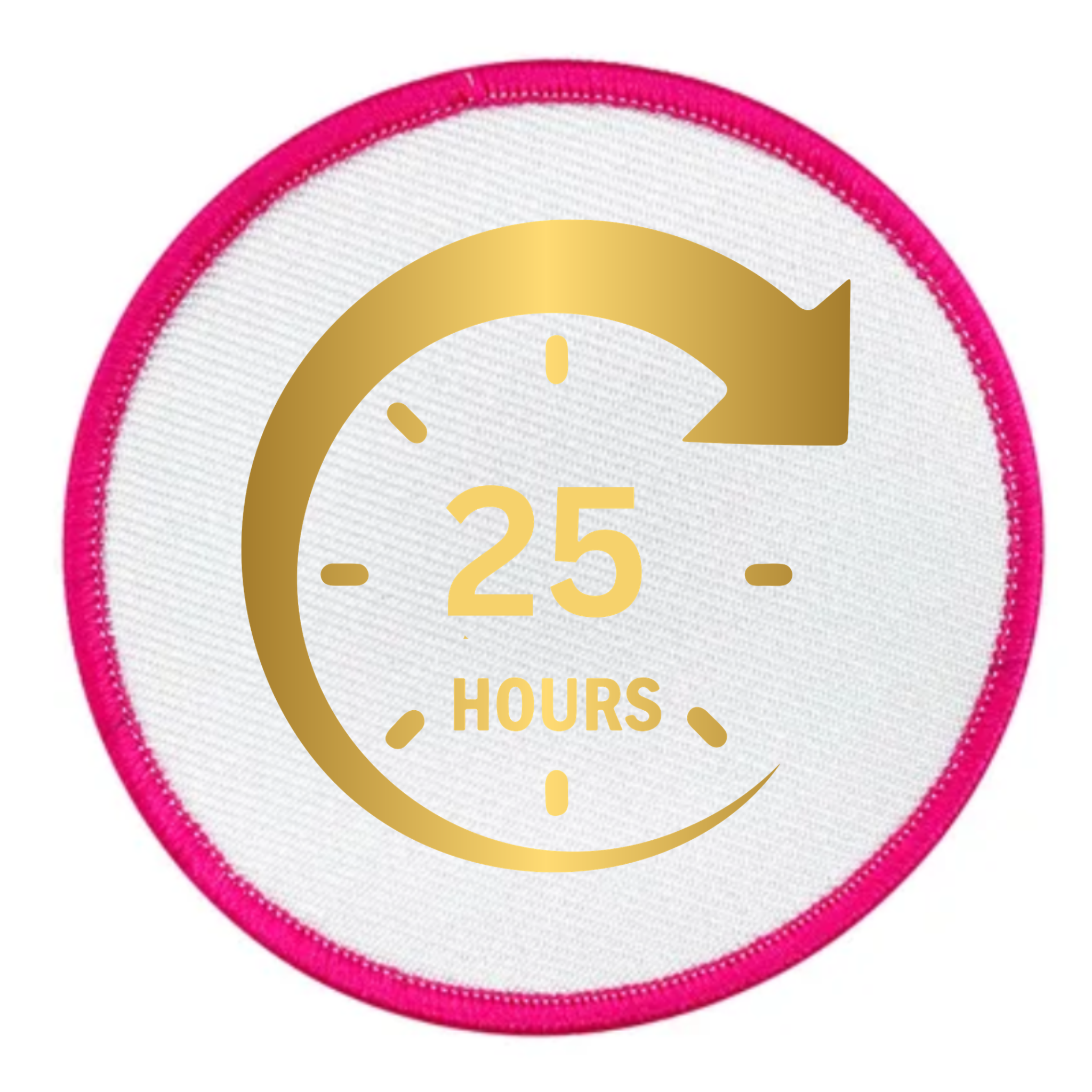 service milestone badge in different colors and shapes