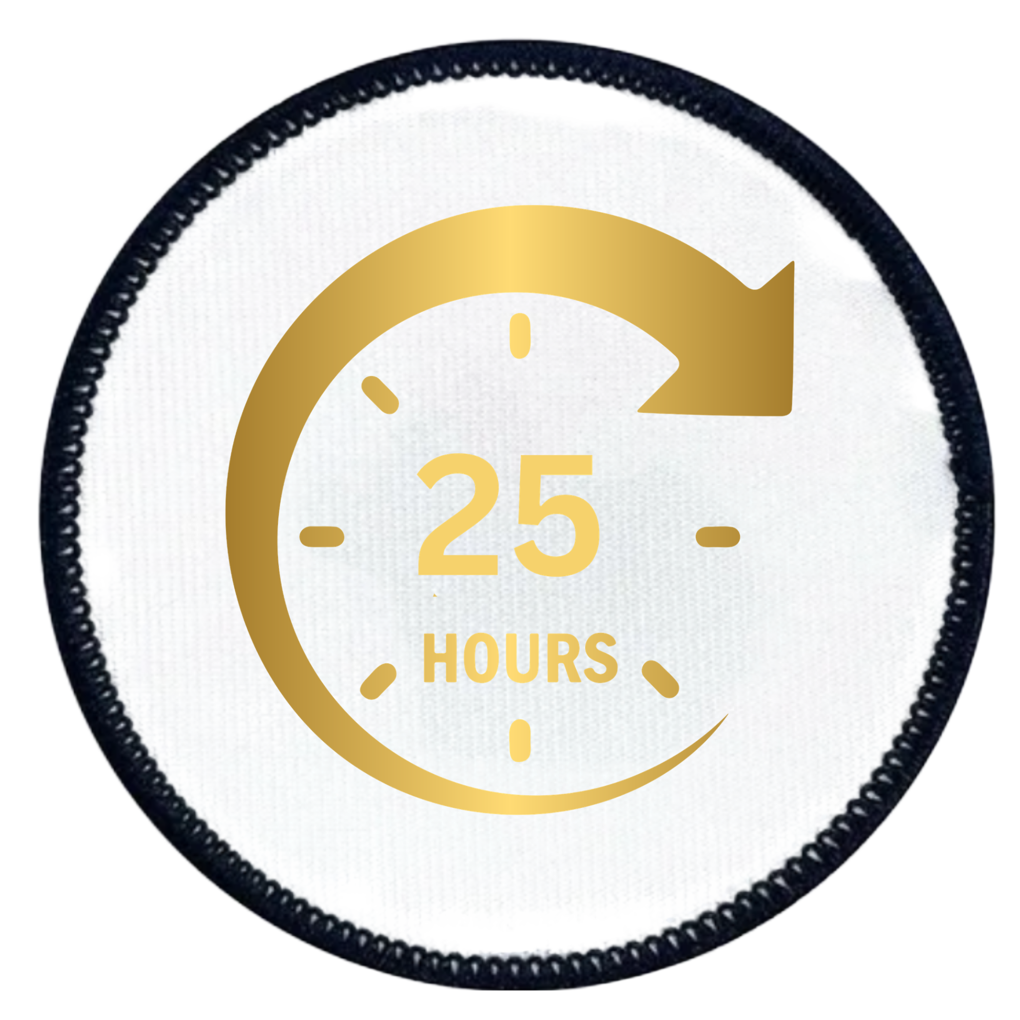 service milestone badge in different colors and shapes