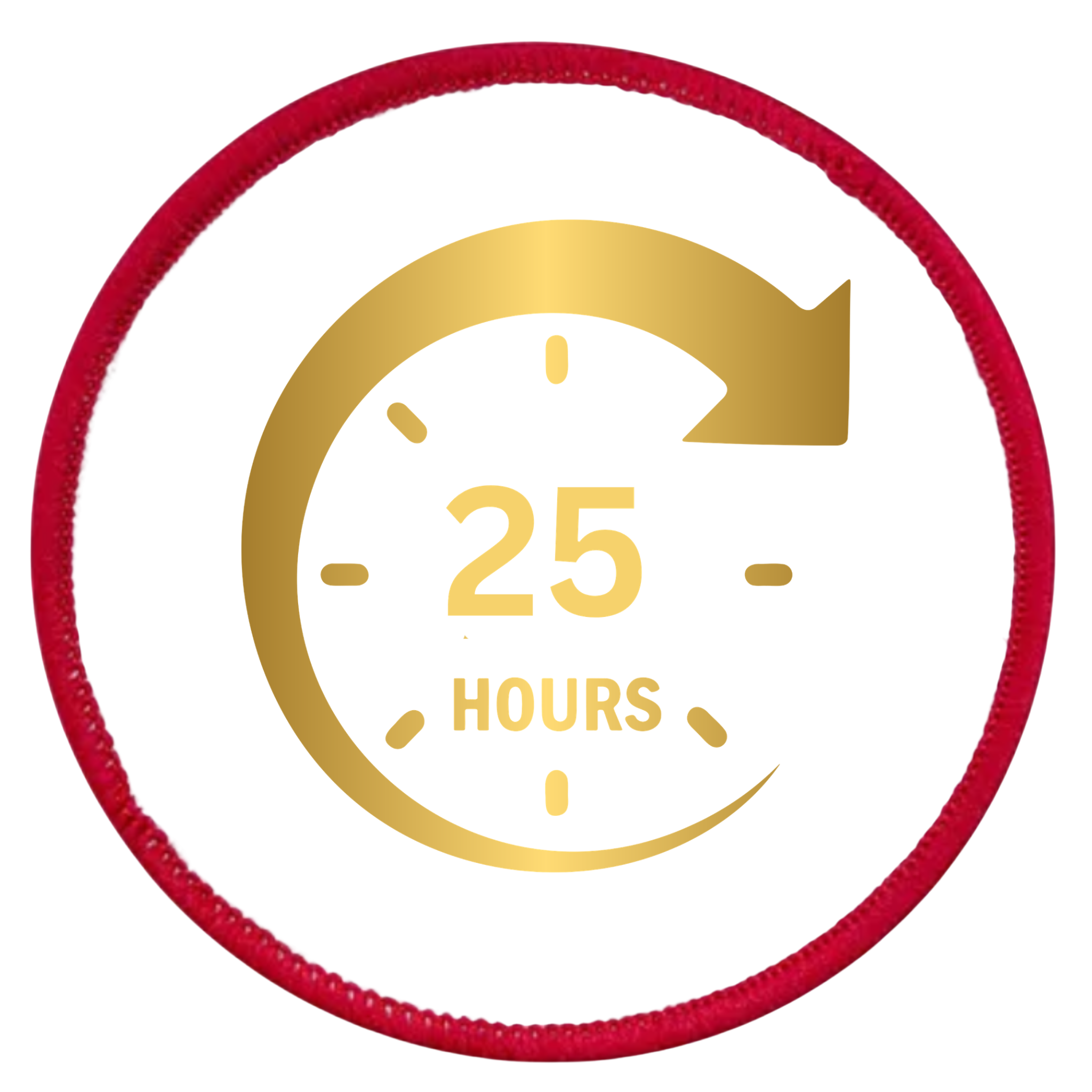 service milestone badge in different colors and shapes