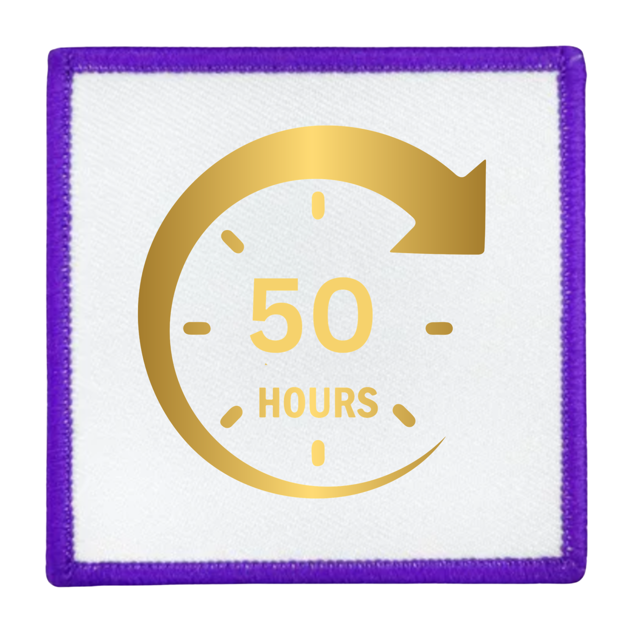 service milestone badge in different colors and shapes