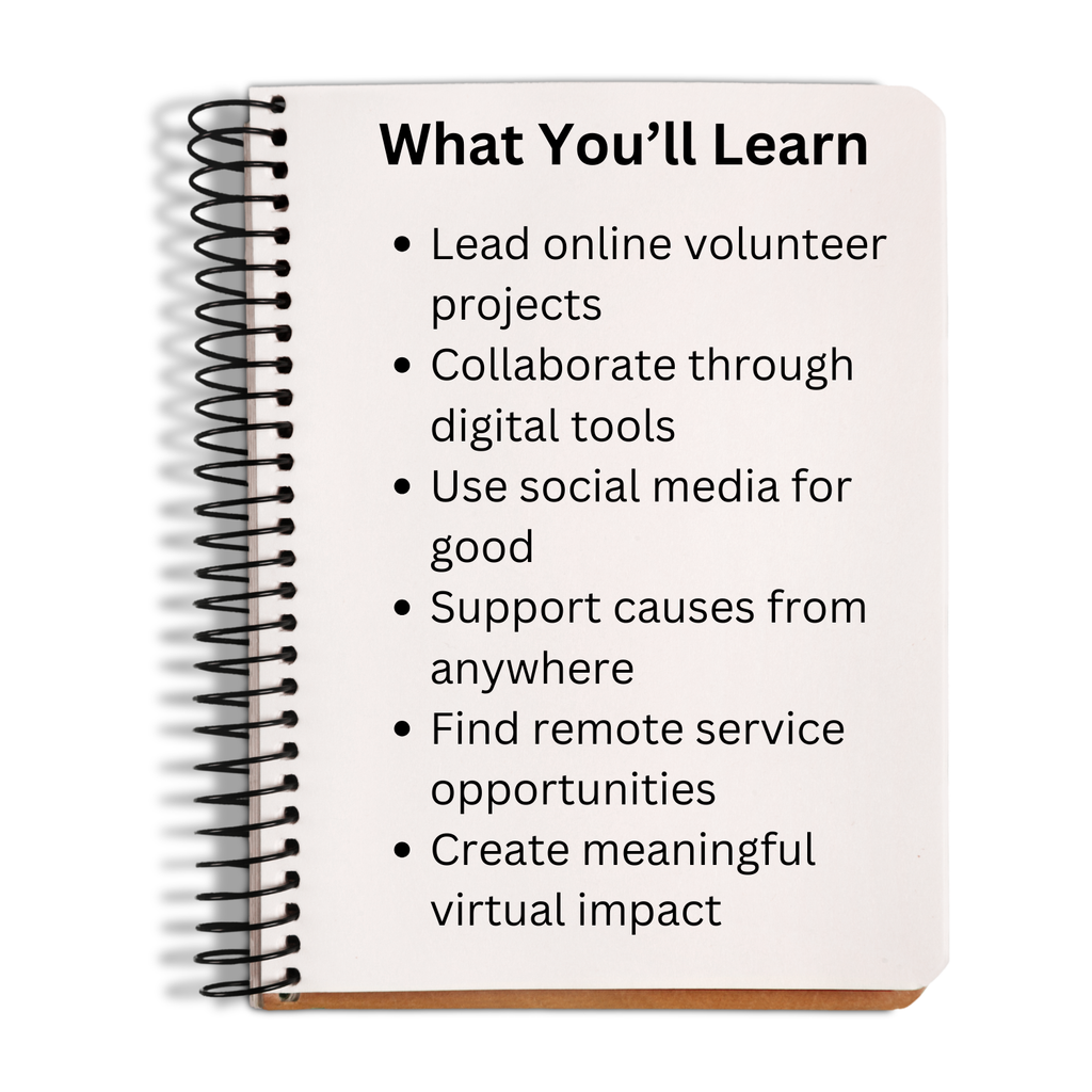 Notebook with a list of skills to learn on a white background