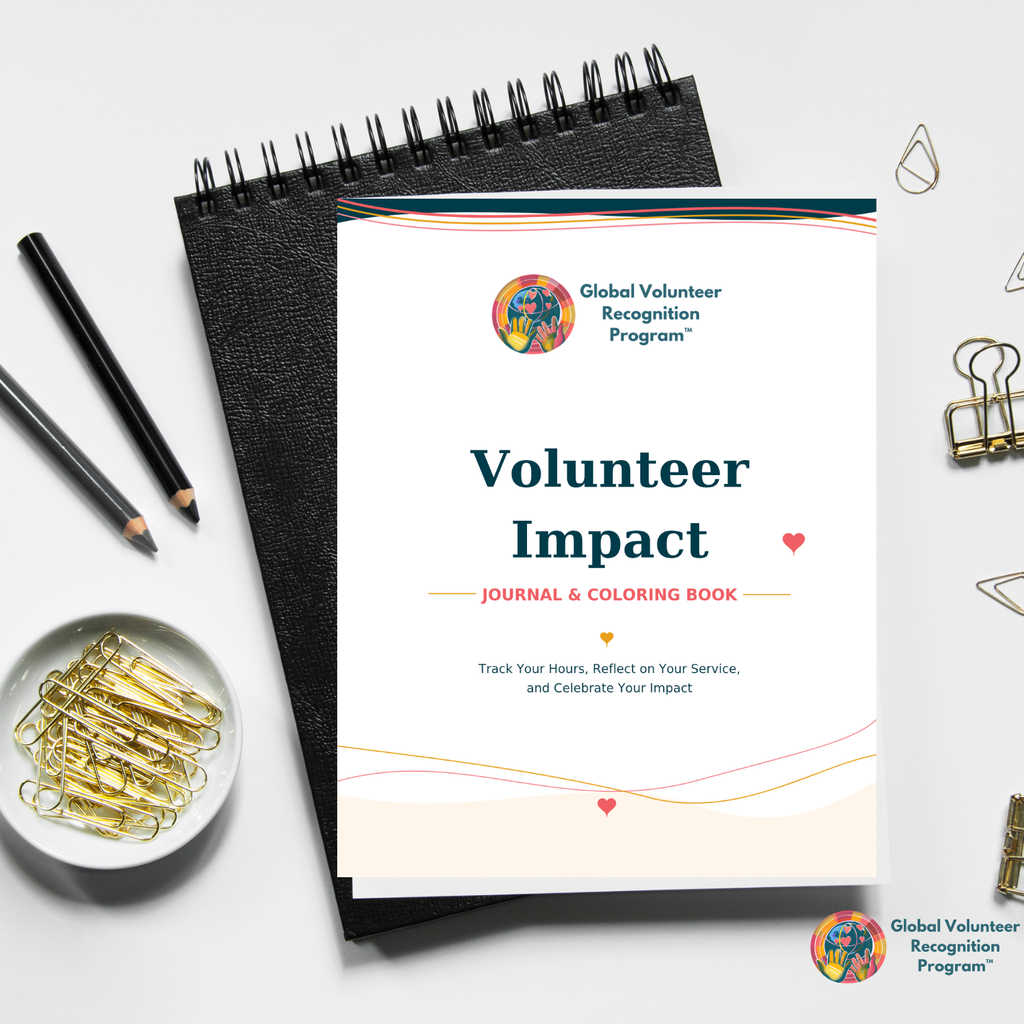 Volunteer impact coloring book