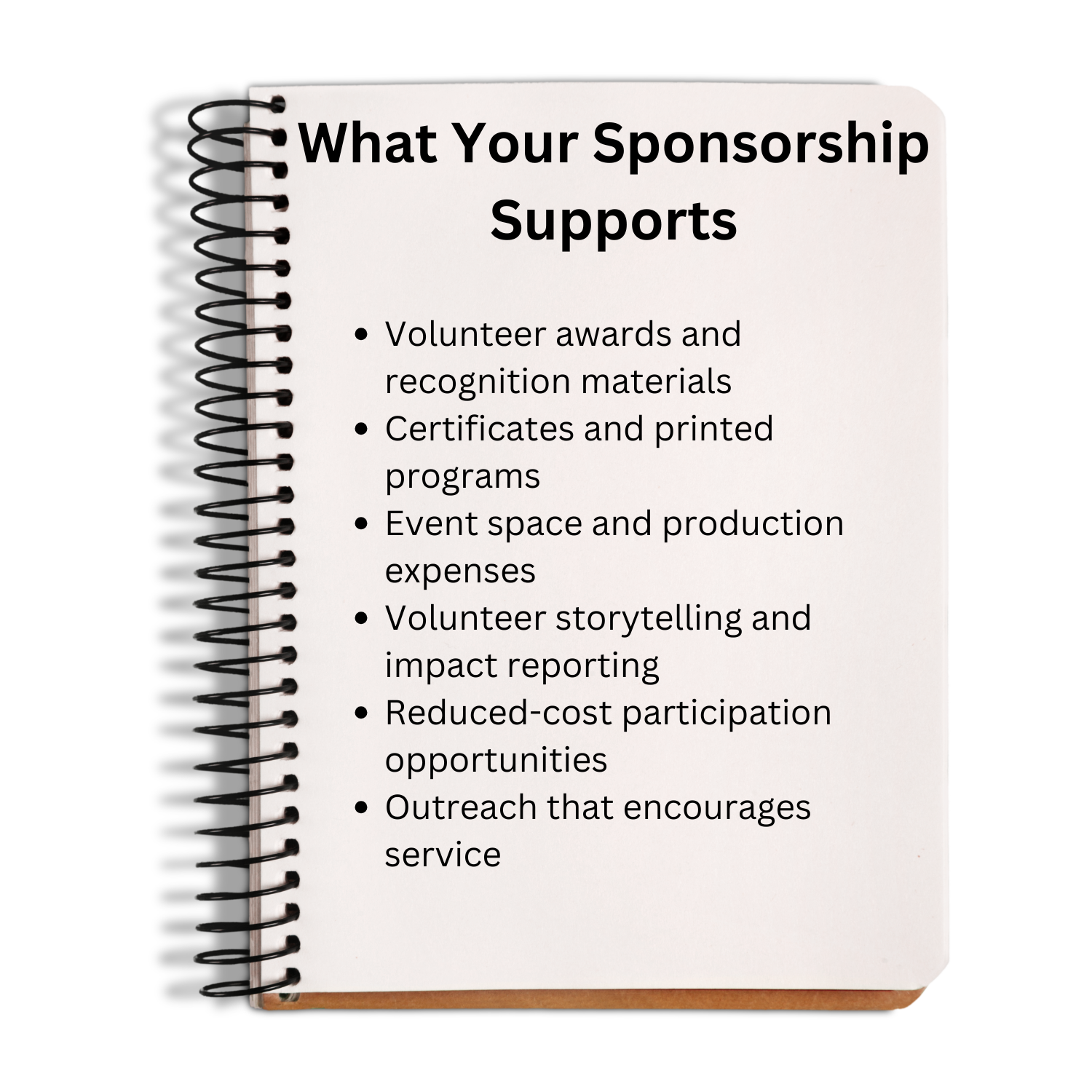 Global Volunteer Awards Gala sponsorship supports volunteer awards, certificates, event expenses, storytelling, impact reporting, and outreach.