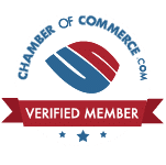 Logo of the Chamber of Commerce with a verified member badge