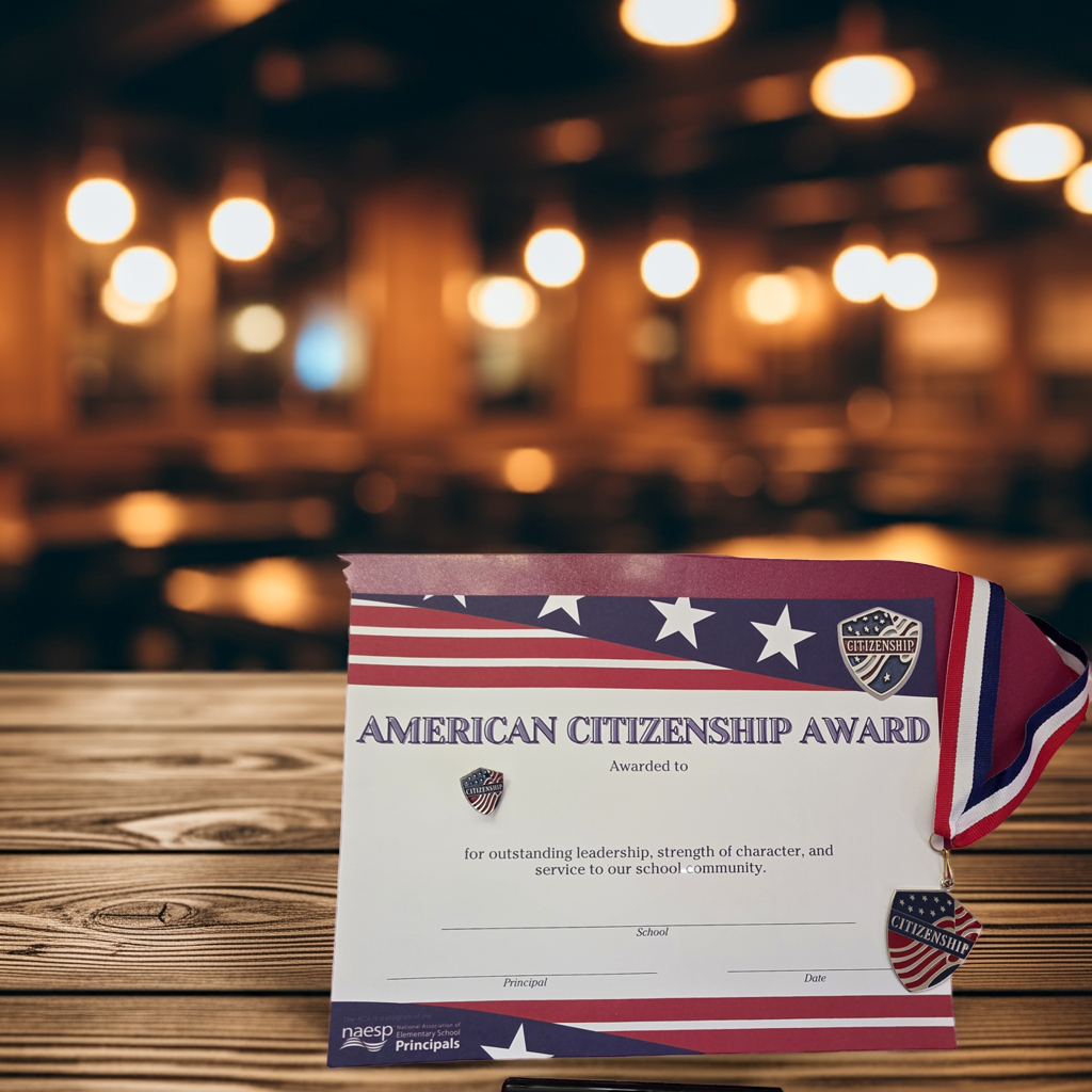 American Citizenship Award – Student Recognition Award Package