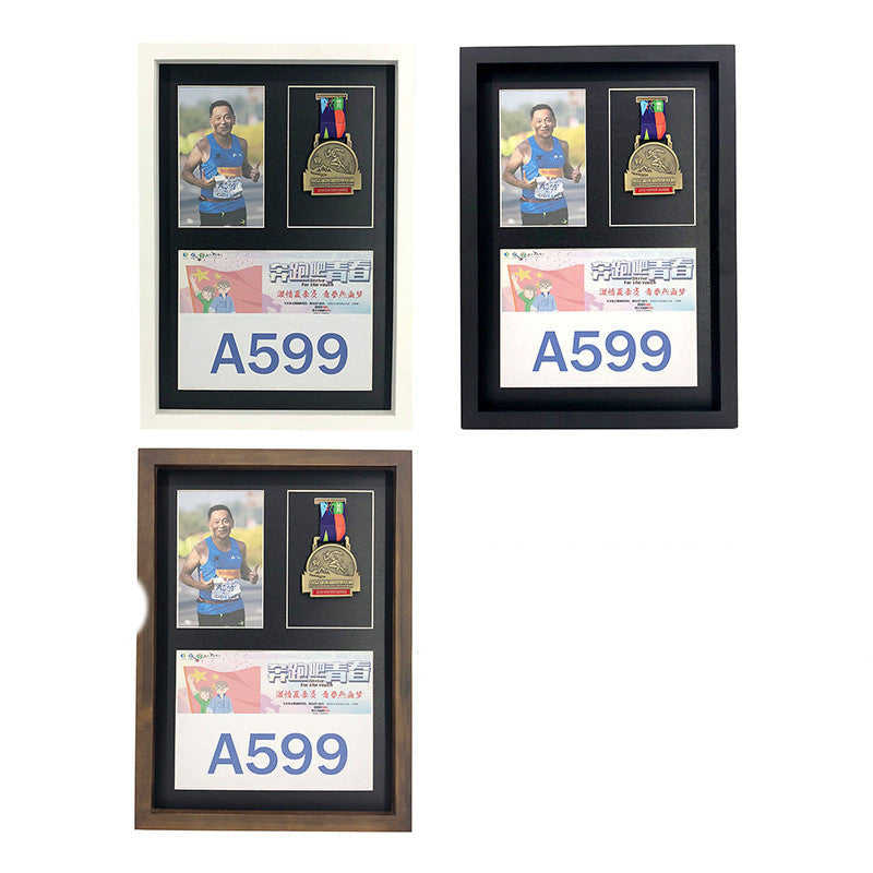 Solid Wood Medal Display Frame Medal Storage Box